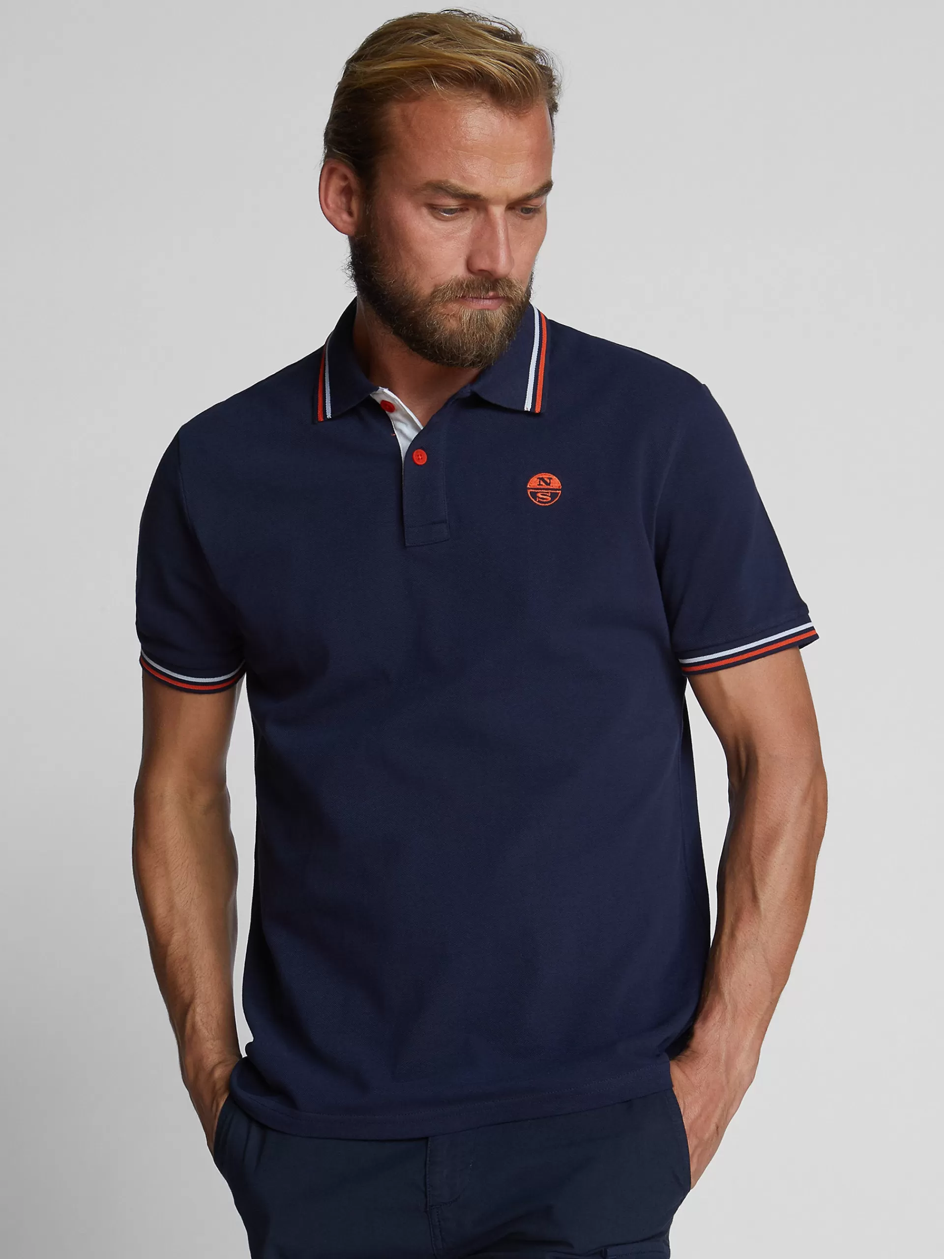 North Sails 'Polo With Contrast Trims^ Outlet