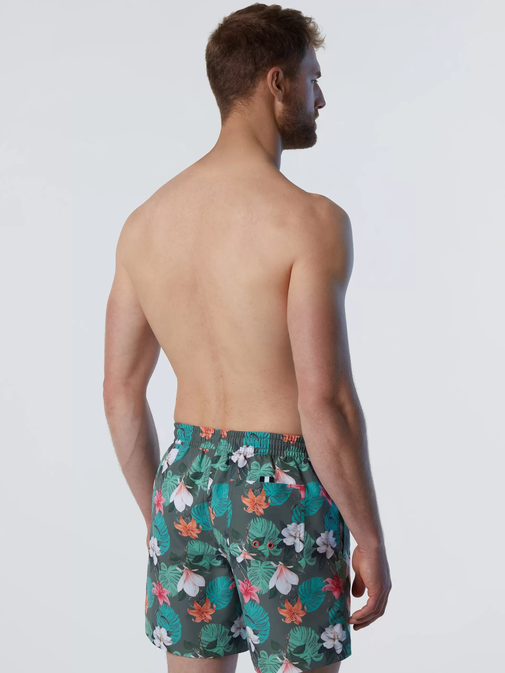 North Sails 'Printed Peachskin Swim Shorts^ Beachwear