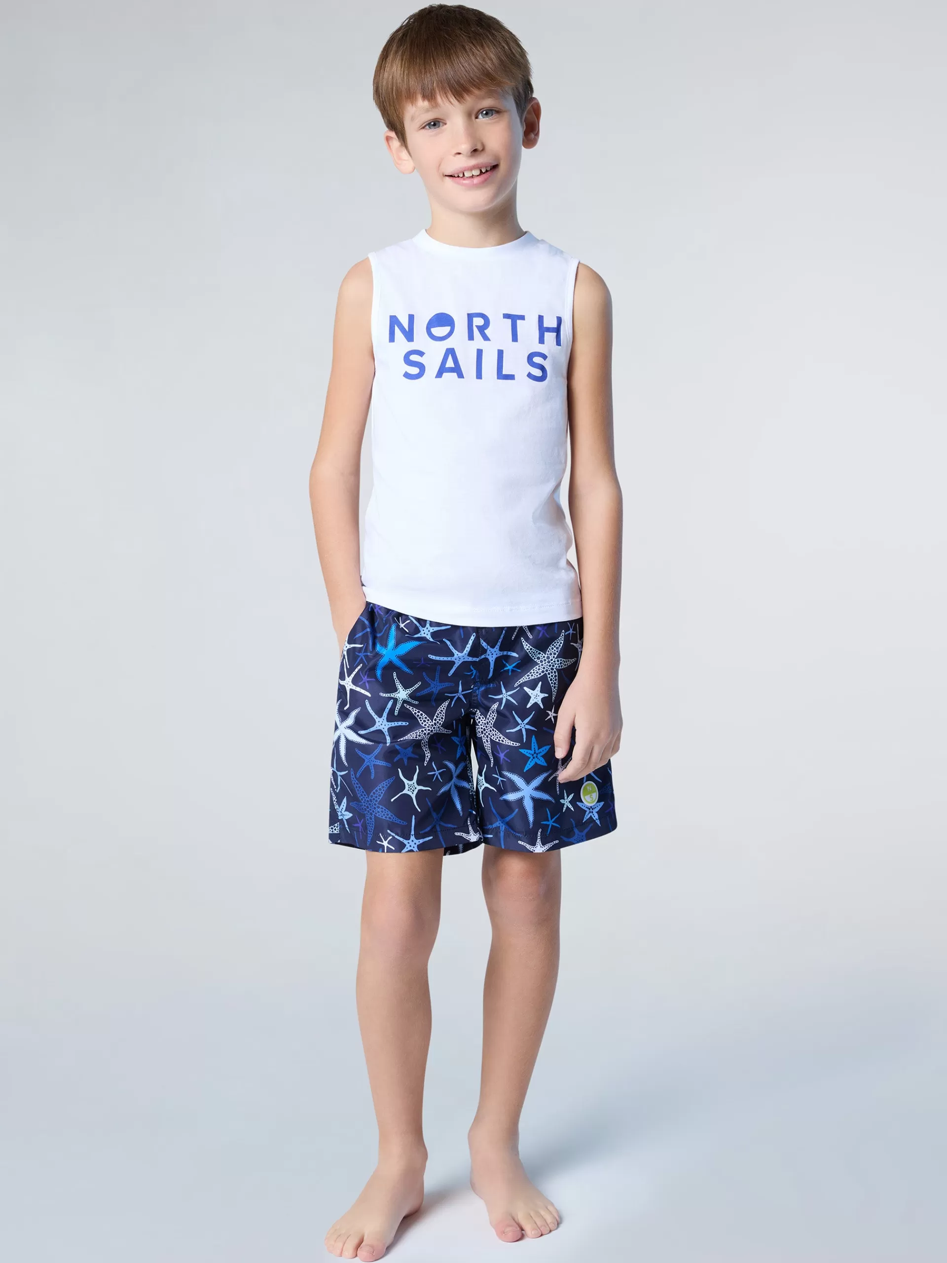 North Sails 'Printed Repreve Swim Shorts^Kids Beachwear