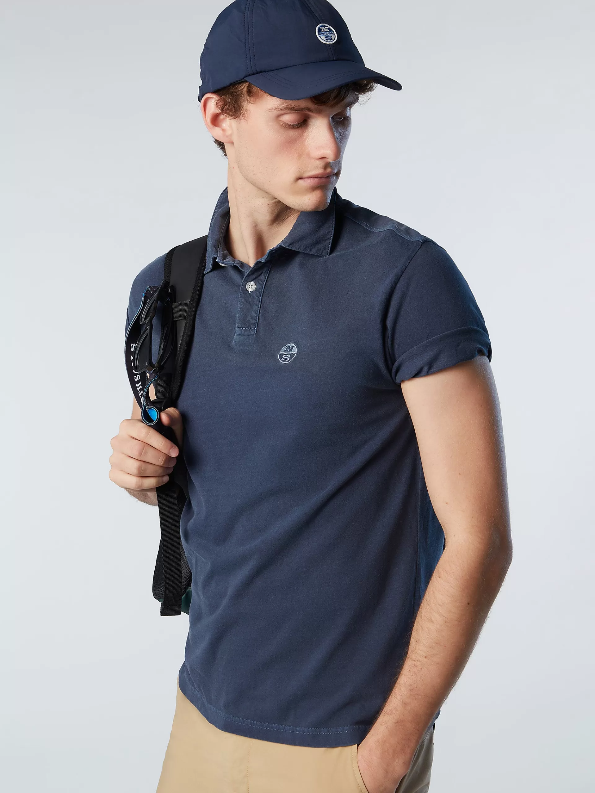 North Sails 'Recycled Jersey Polo Shirt^ Outlet