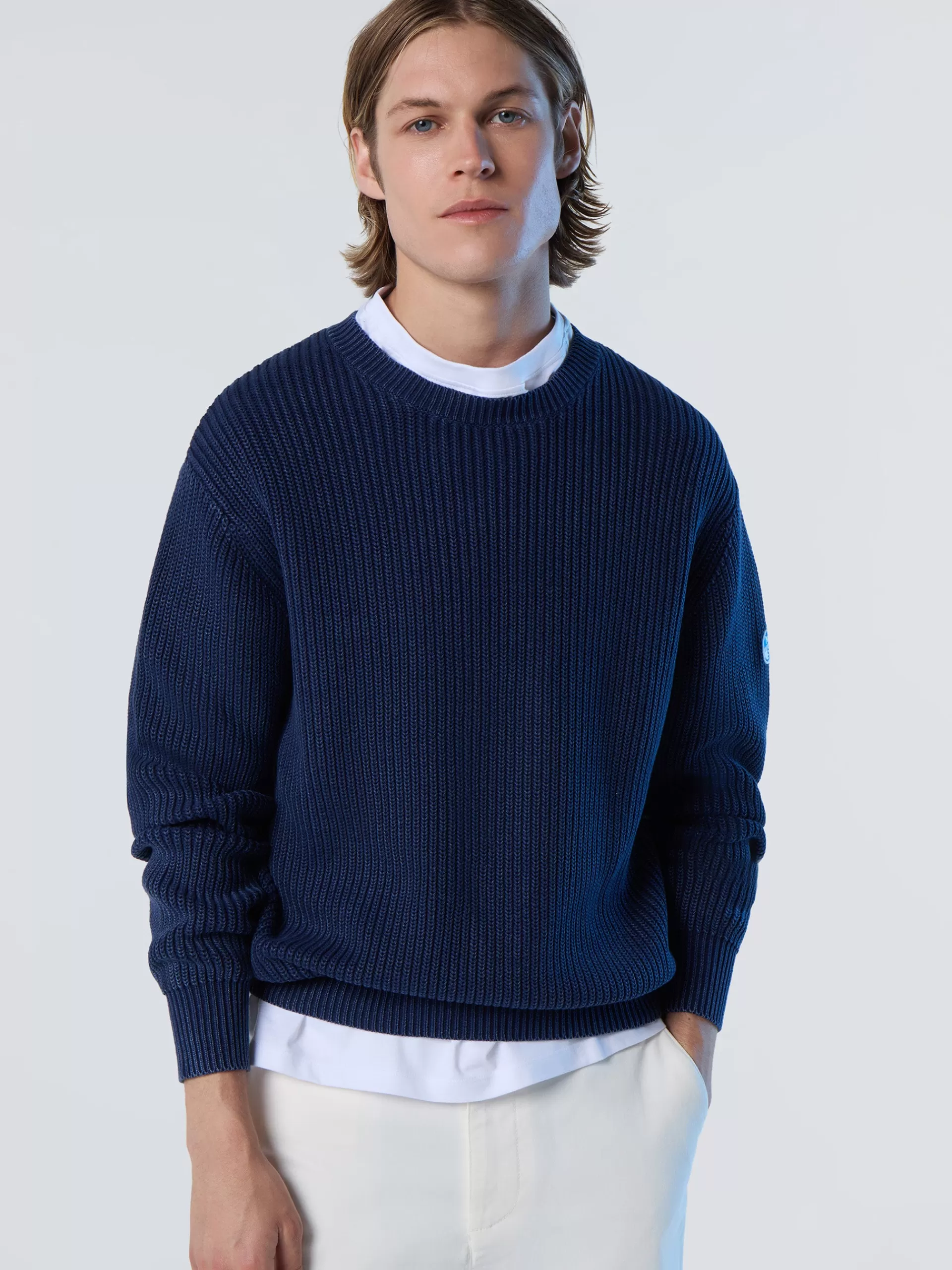 North Sails 'Ribbed Crew-neck Sweater^ Sweaters & Cardigans