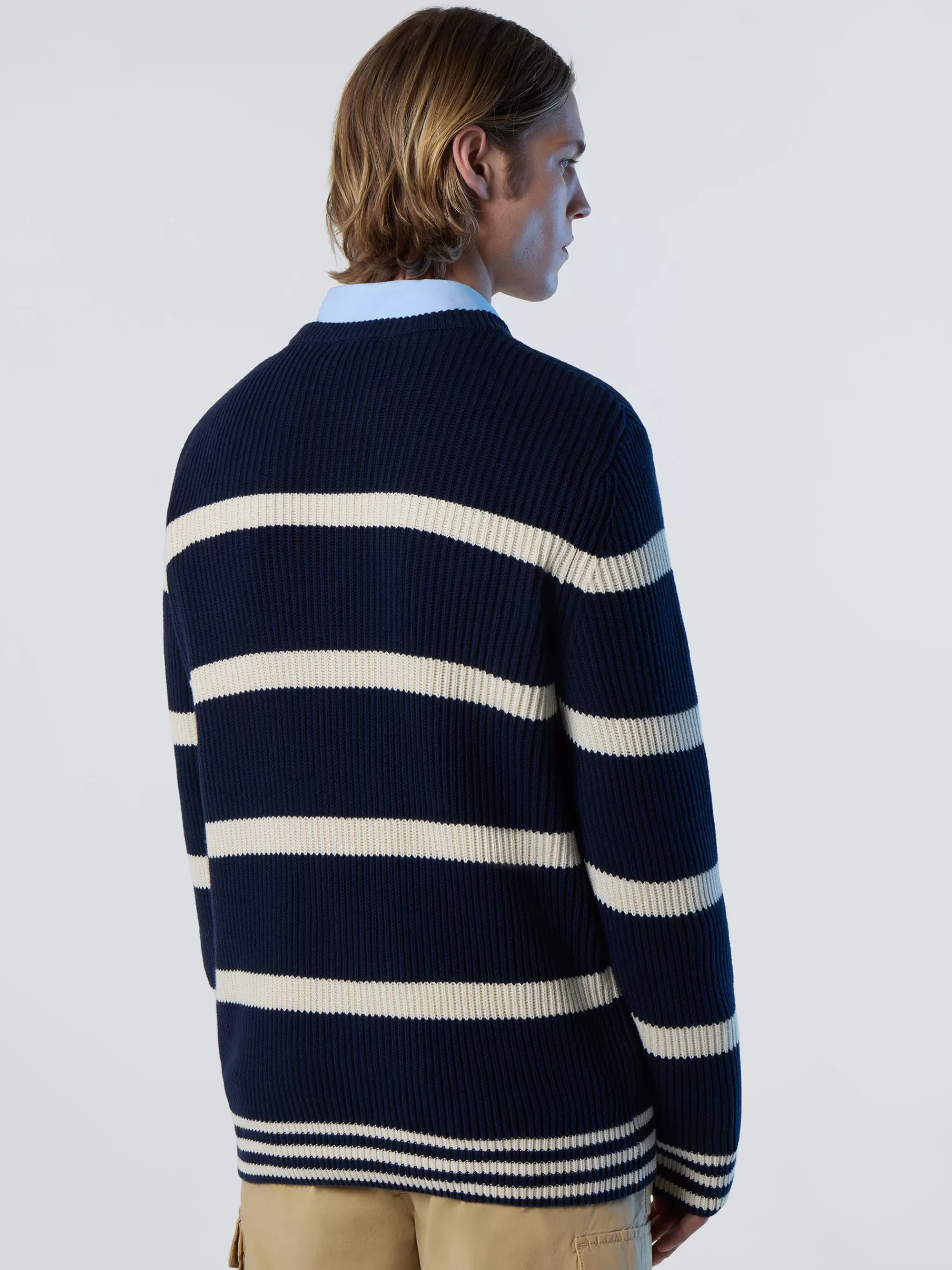 North Sails 'Ribbed Striped Sweater^ Sweaters & Cardigans