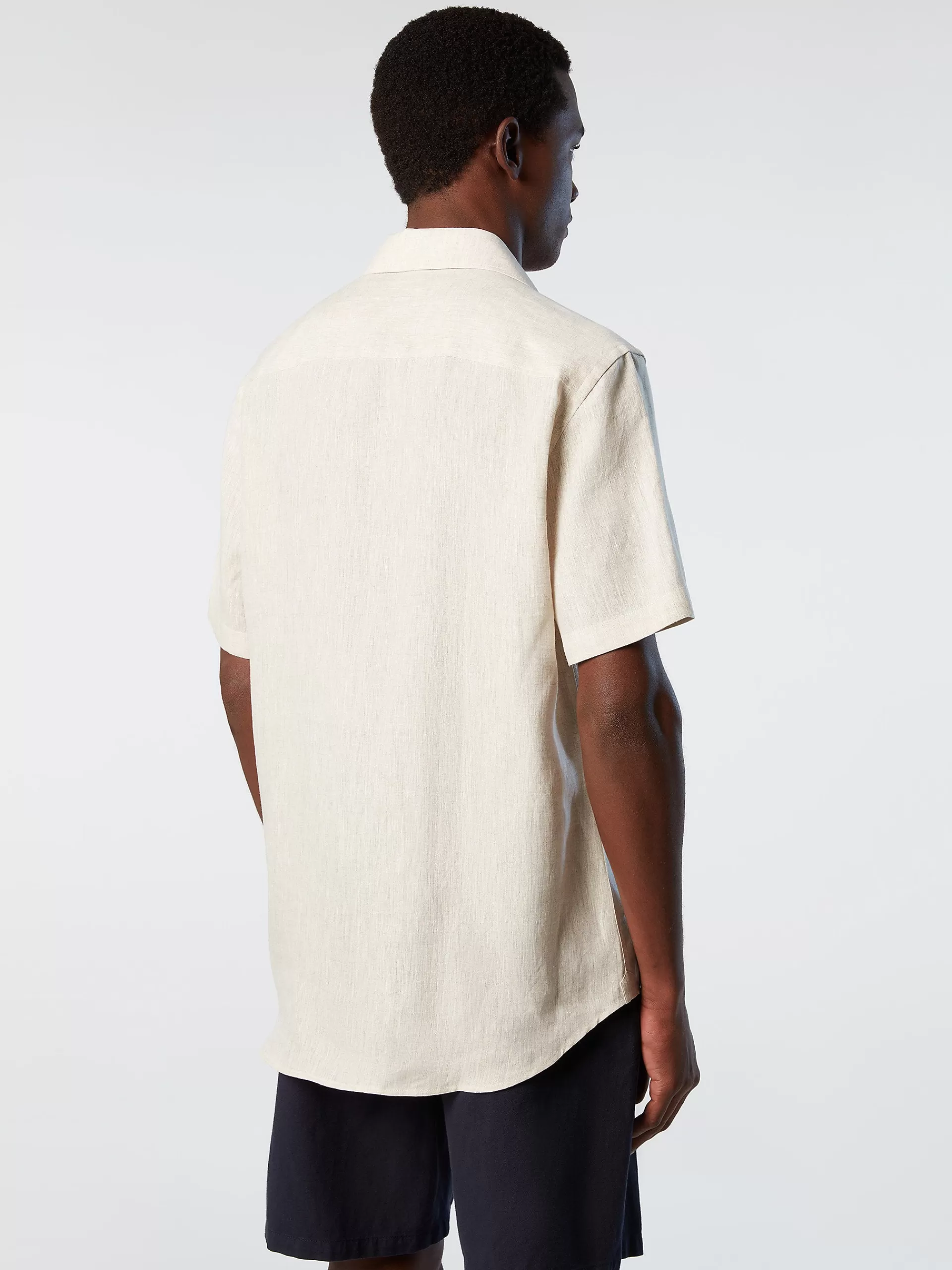 North Sails 'Short-sleeve Linen Shirt^ Outlet