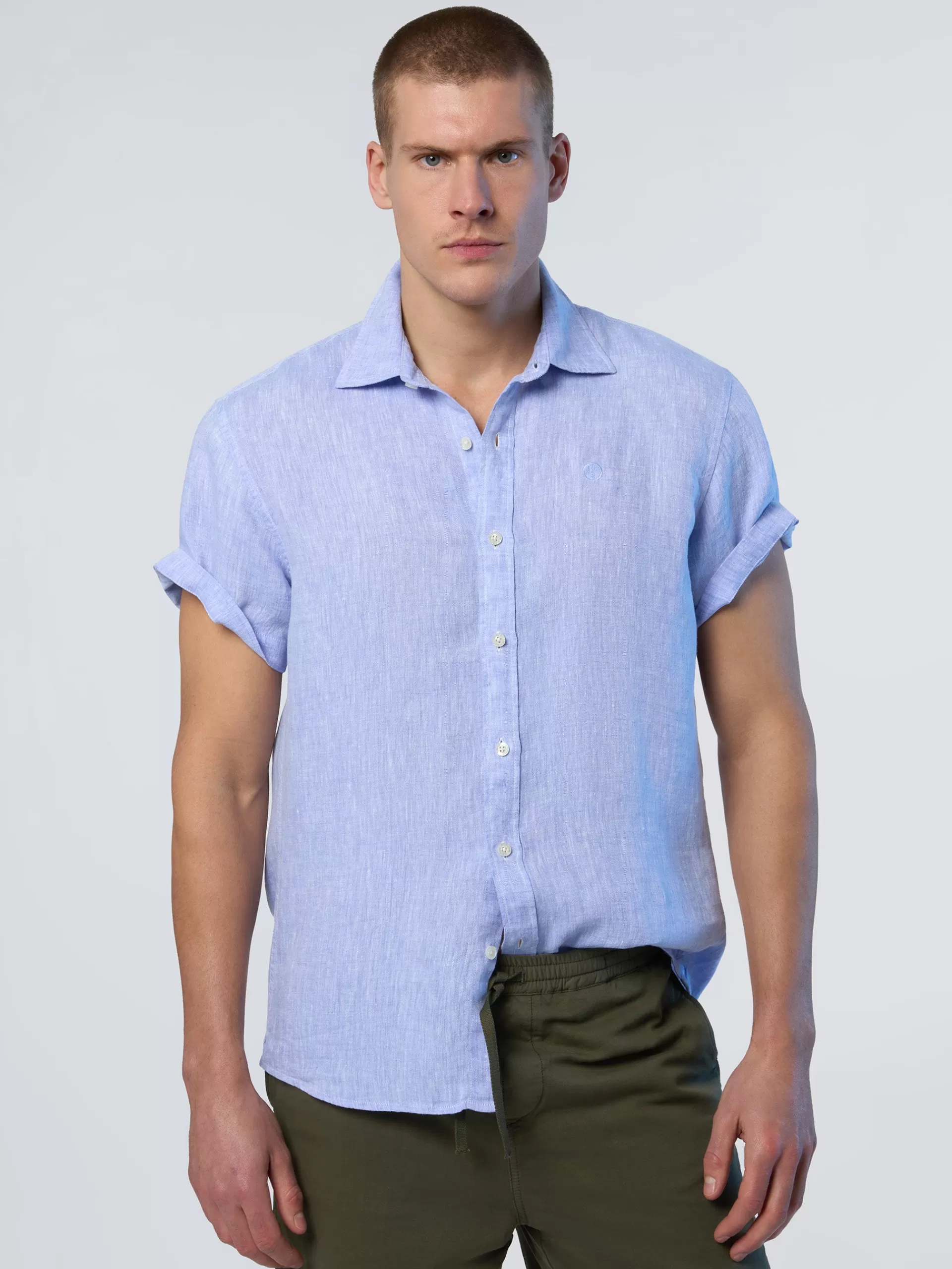 North Sails 'Short-sleeved Linen Shirt^ Shirts