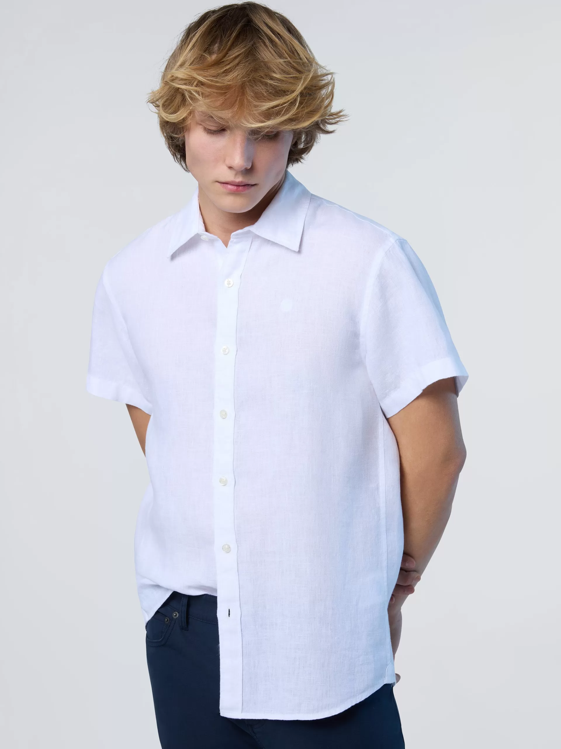 North Sails 'Short-sleeved Linen Shirt^ Shirts