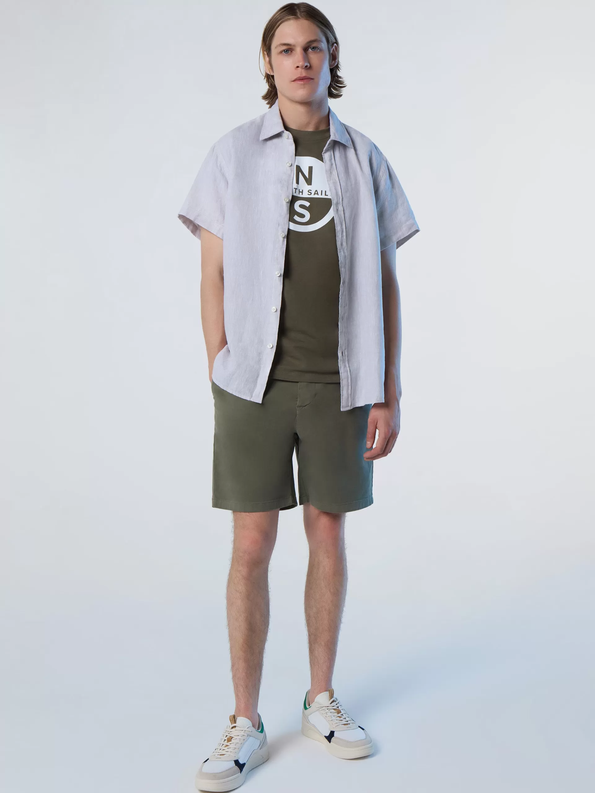 North Sails 'Star Gabardine Chino Shorts^ Shorts