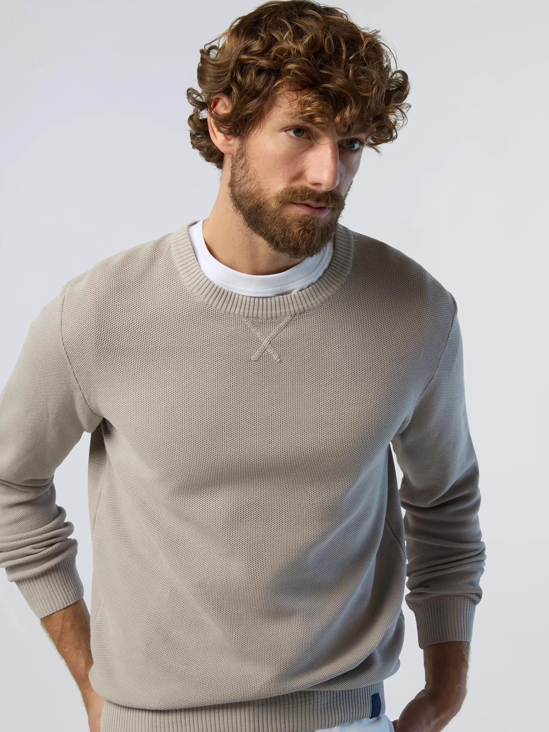 North Sails 'Stonewashed Honeycomb Sweater^ Sweaters & Cardigans