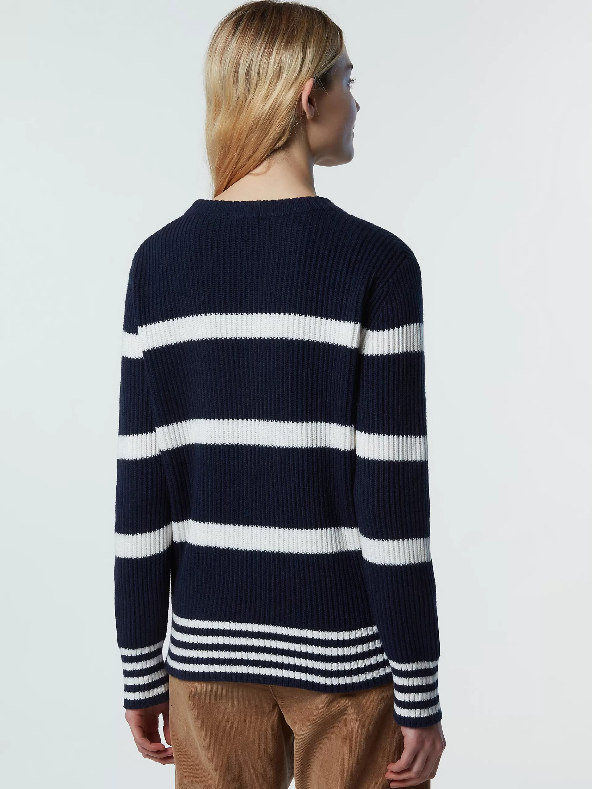 North Sails 'Striped Crew-neck Sweater^Women Outlet