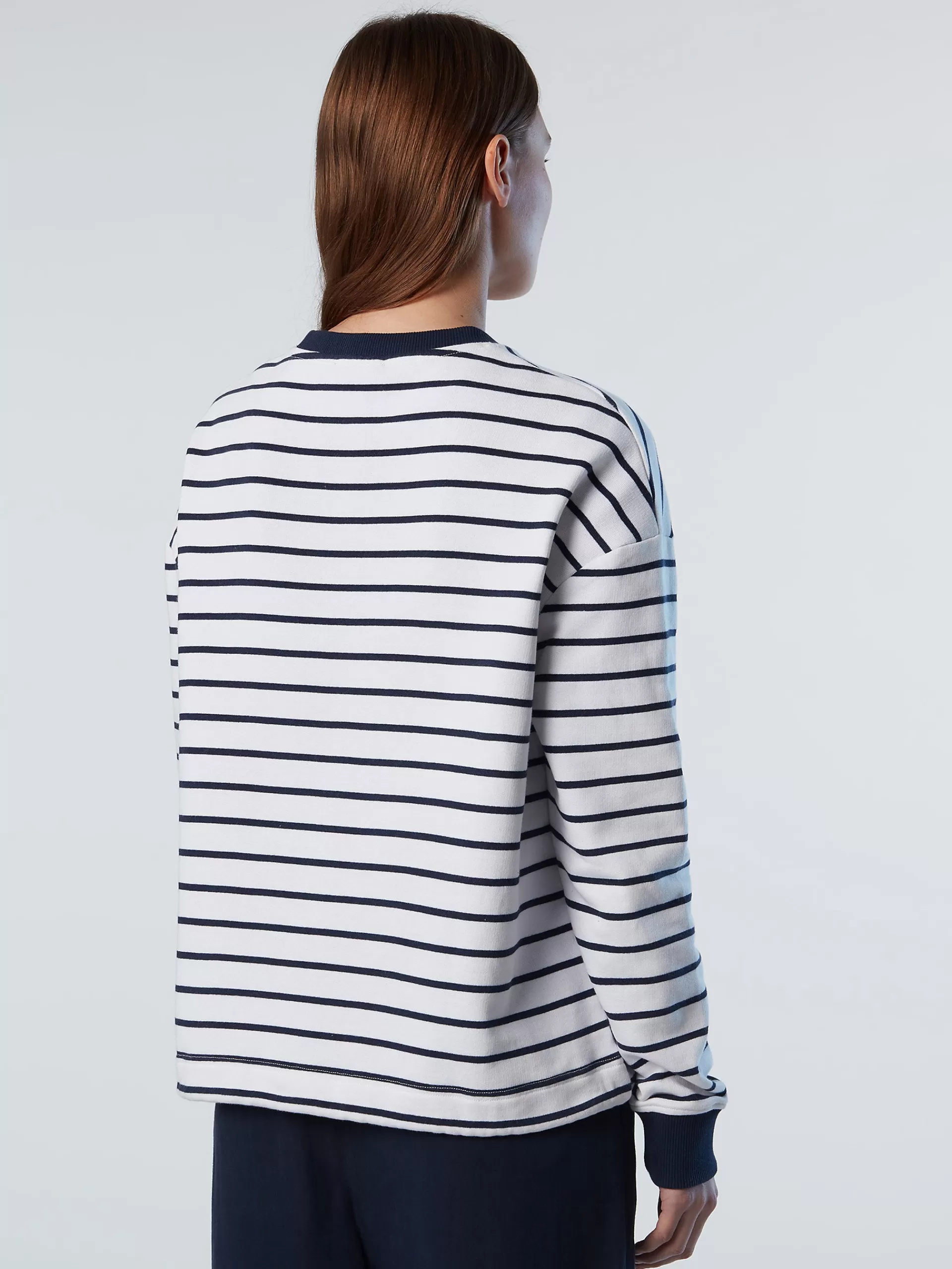 North Sails 'Striped Drawstring Sweatshirt^Women Outlet