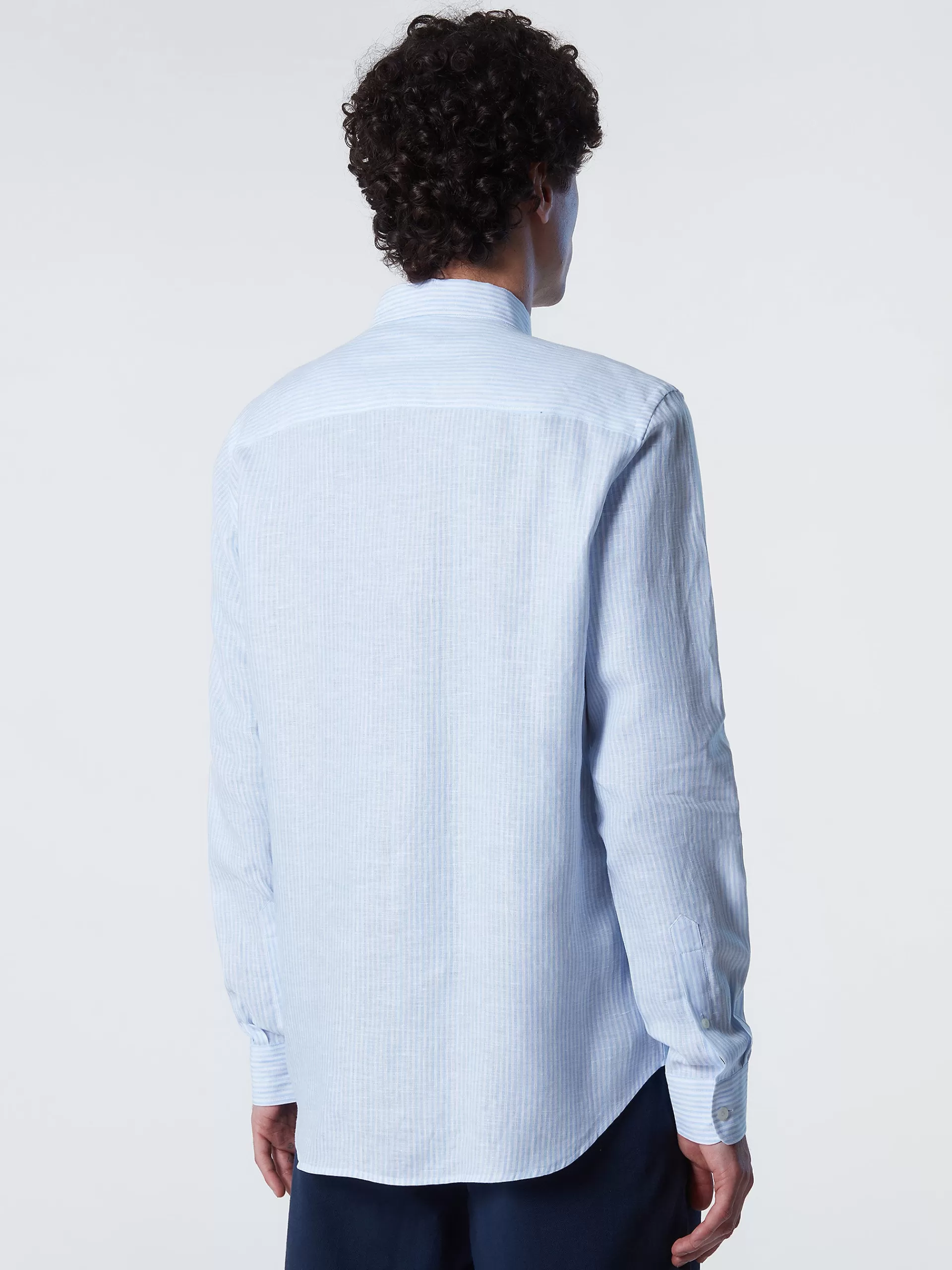 North Sails 'Striped Linen Shirt^ Outlet