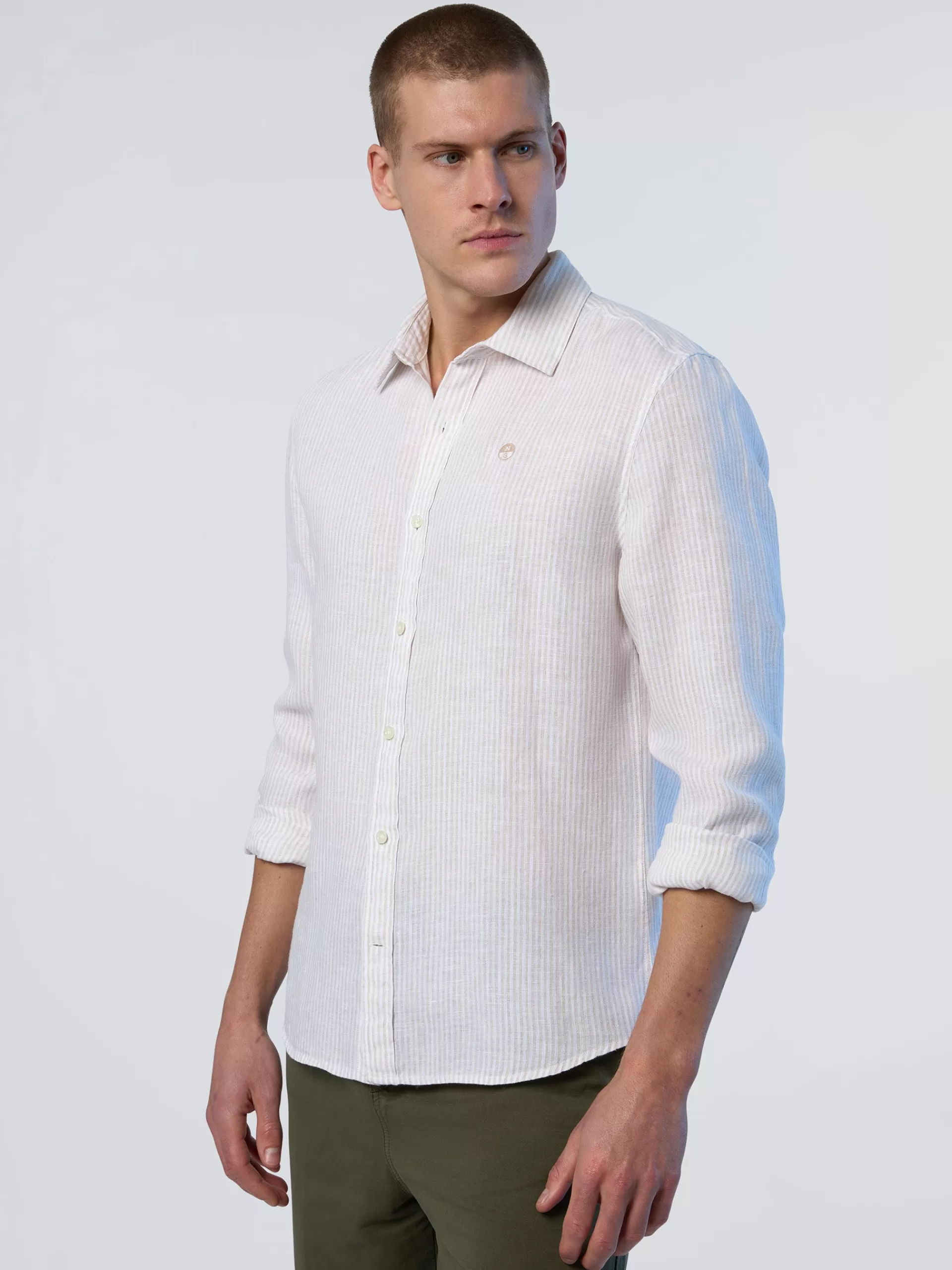 North Sails 'Striped Linen Shirt^ Shirts