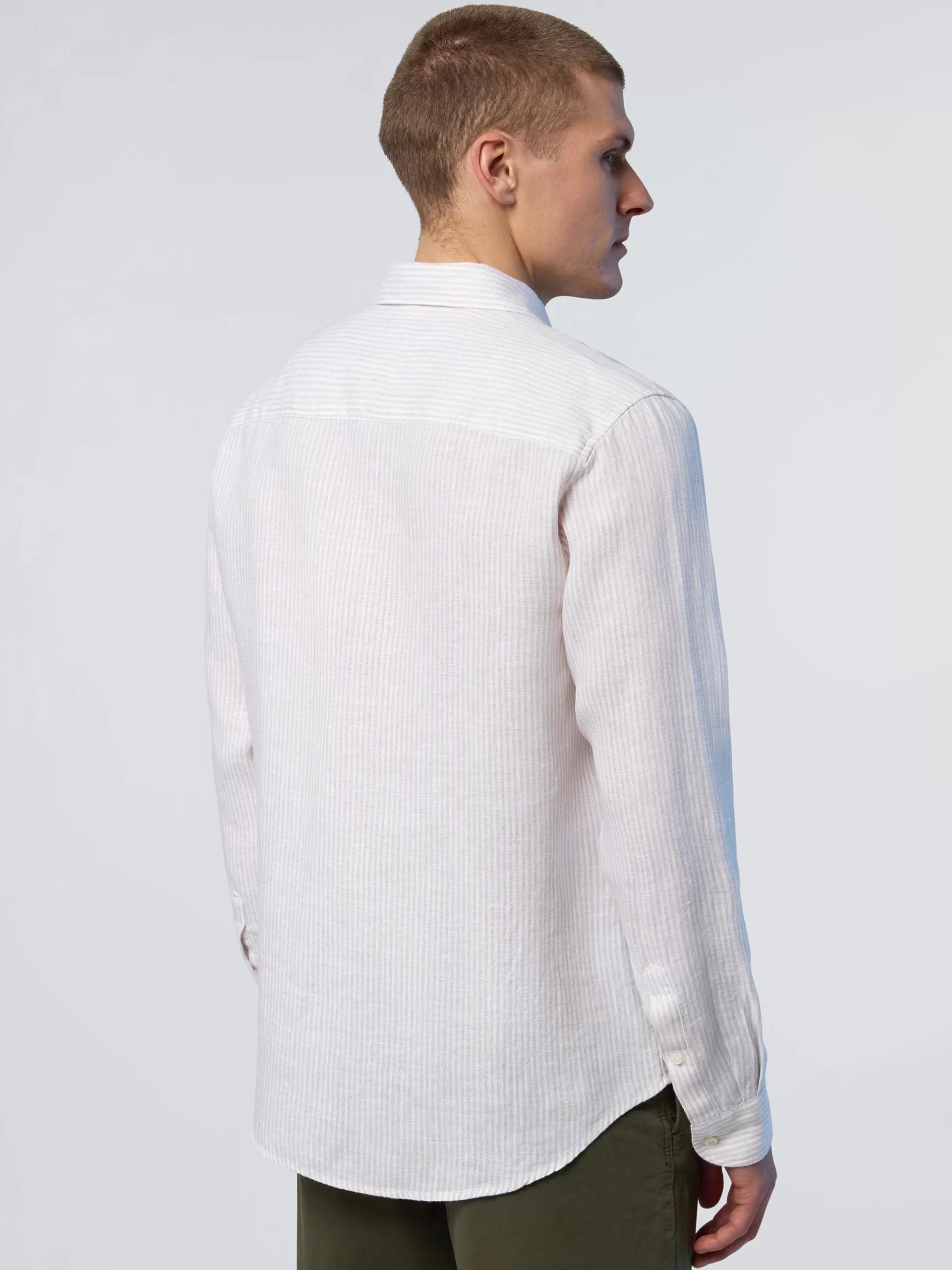 North Sails 'Striped Linen Shirt^ Shirts