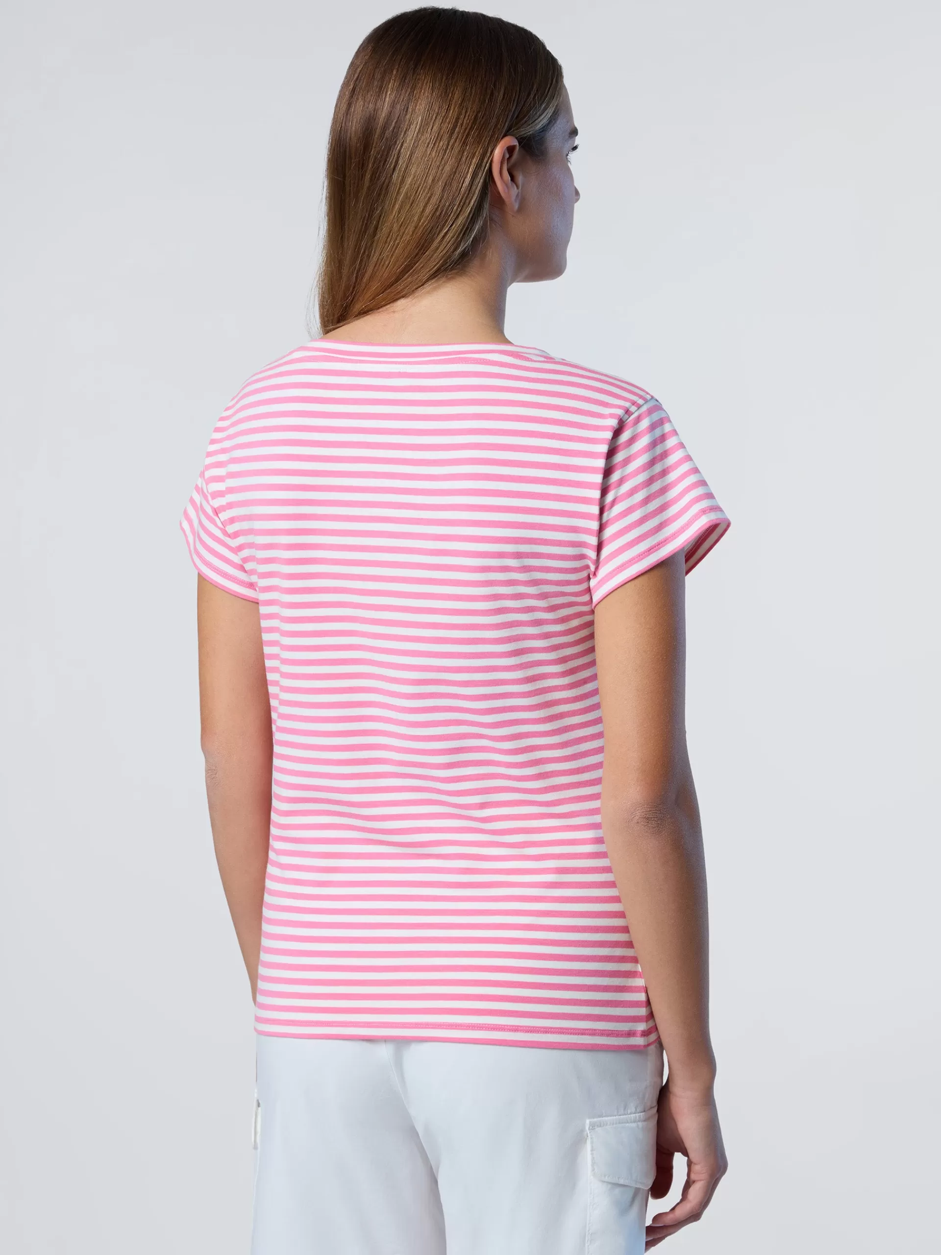 North Sails 'Striped Modal T-shirt With Pocket^Women T-shirts & Tops