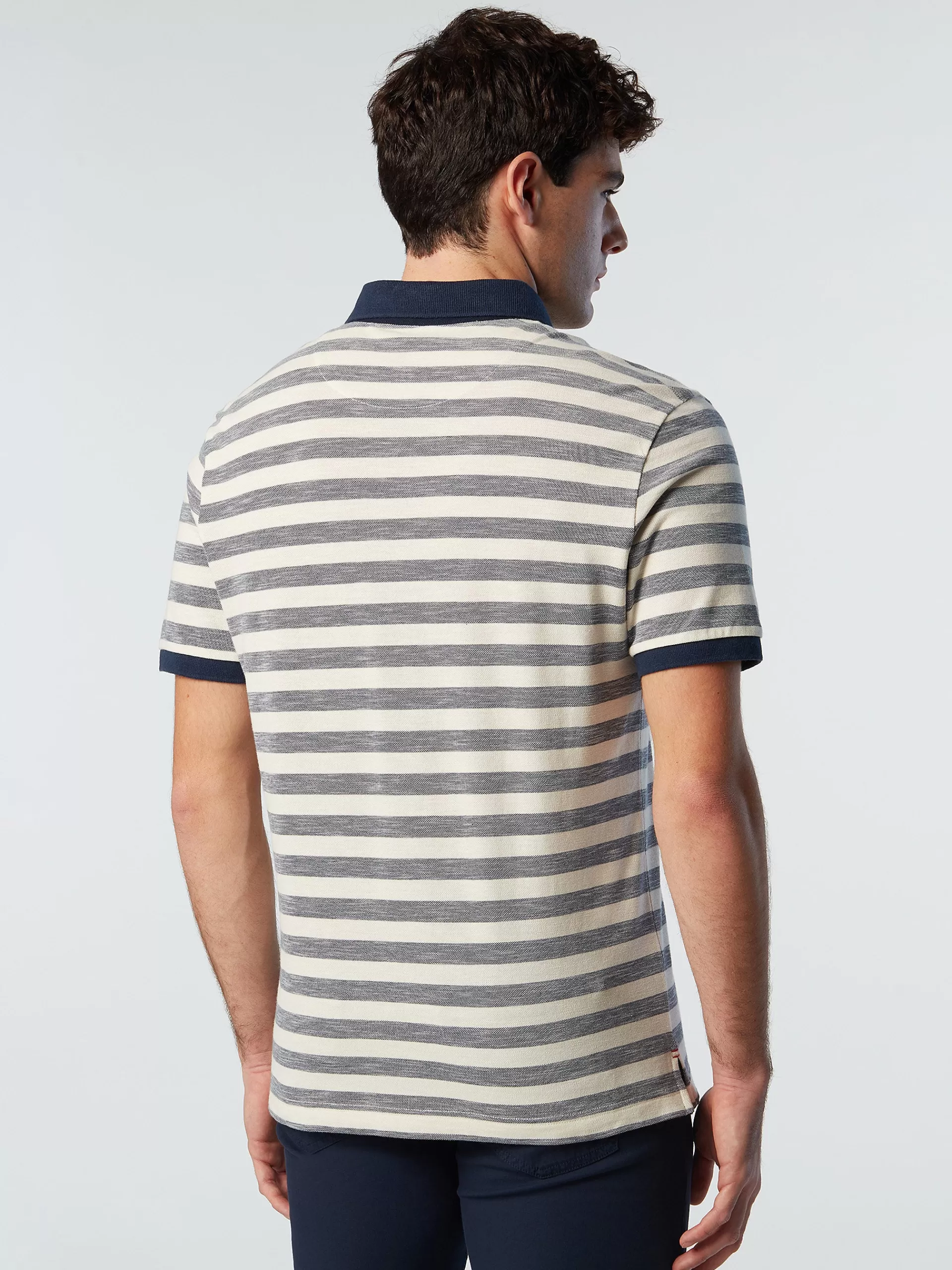 North Sails 'Striped Polo Shirt^ Outlet