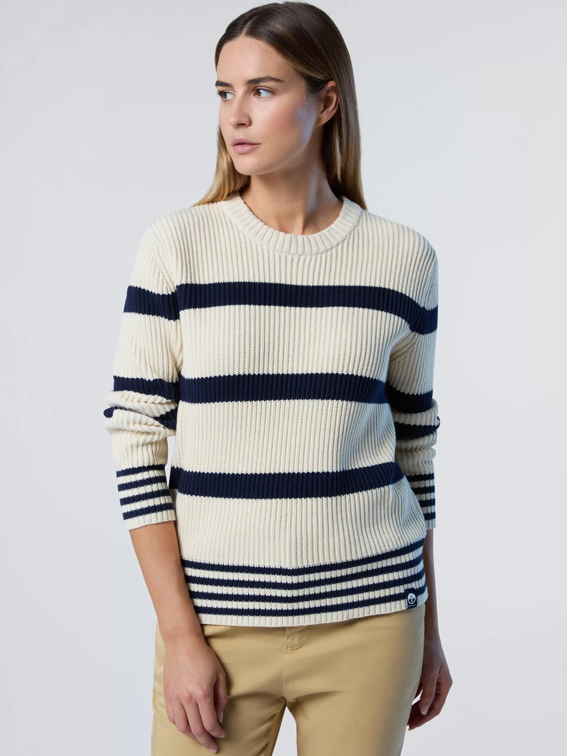 North Sails 'Striped Ribbed Sweater^Women Sweaters & Cardigans