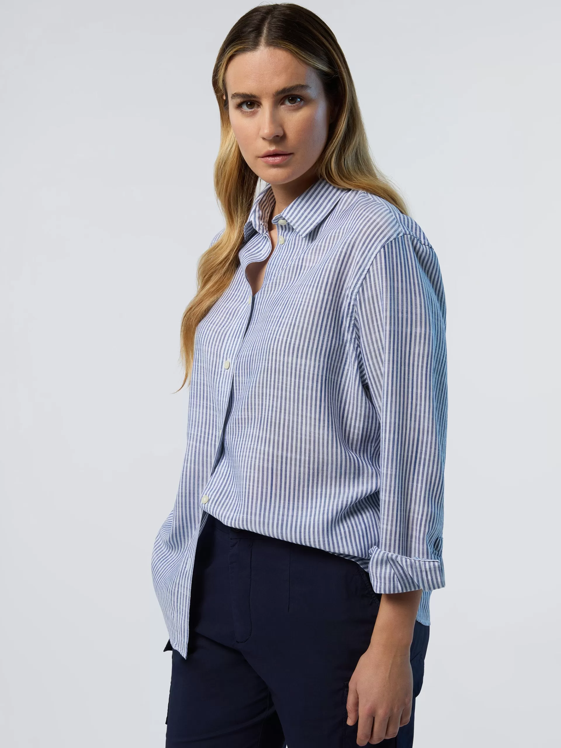 North Sails Striped TENCEL^Women Shirts