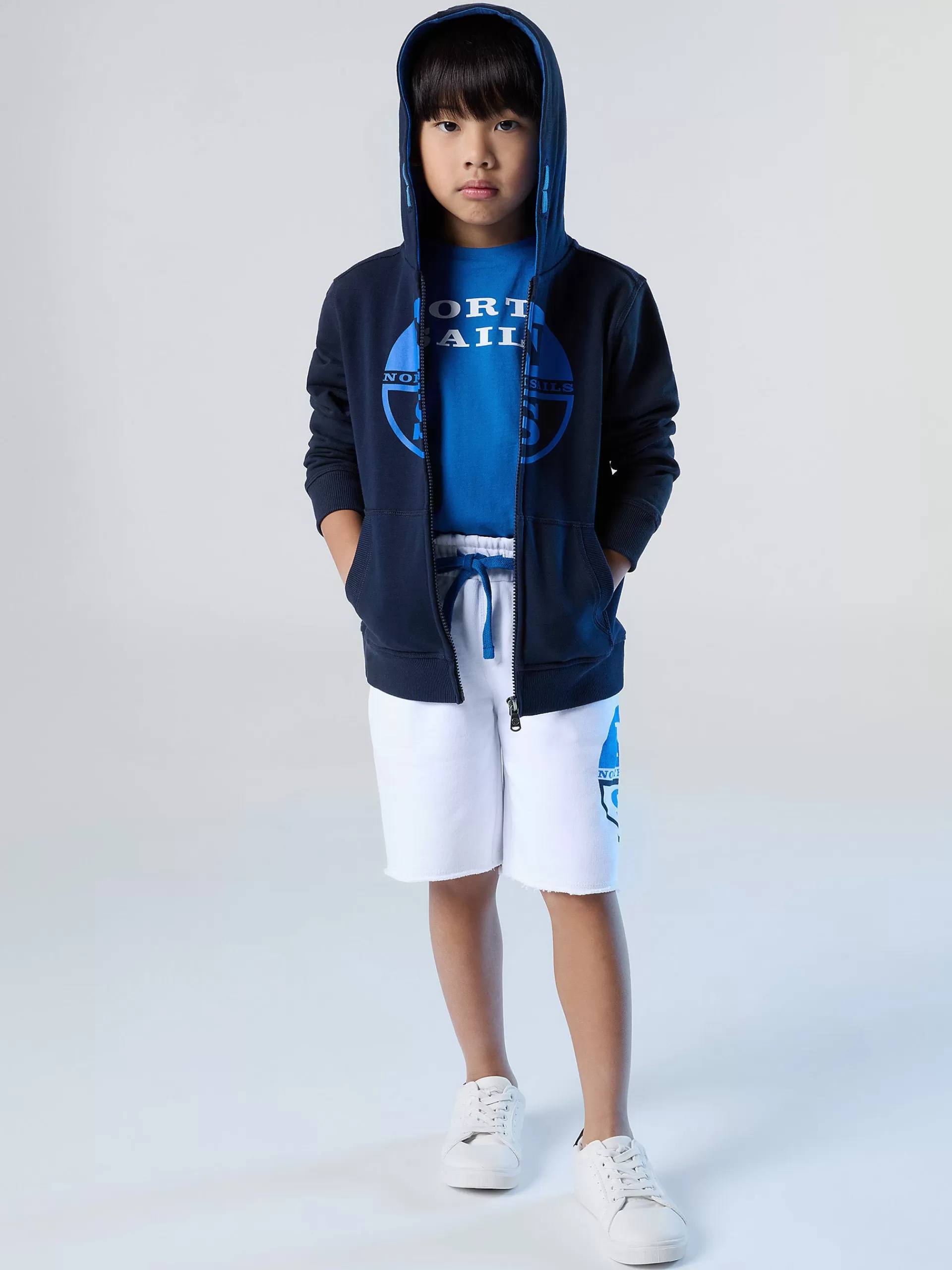 North Sails 'Sweat Shorts With Graphic Print^Kids Outlet