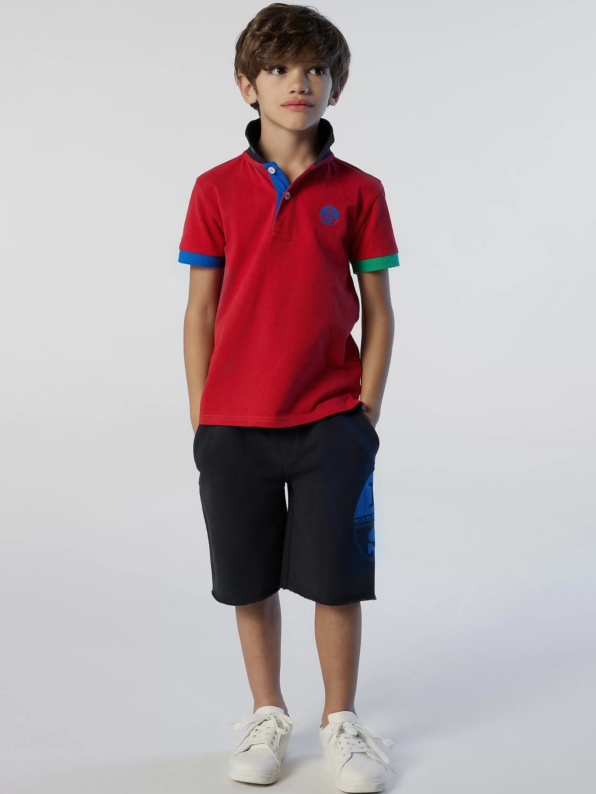 North Sails 'Sweat Shorts With Graphic Print^Kids Outlet