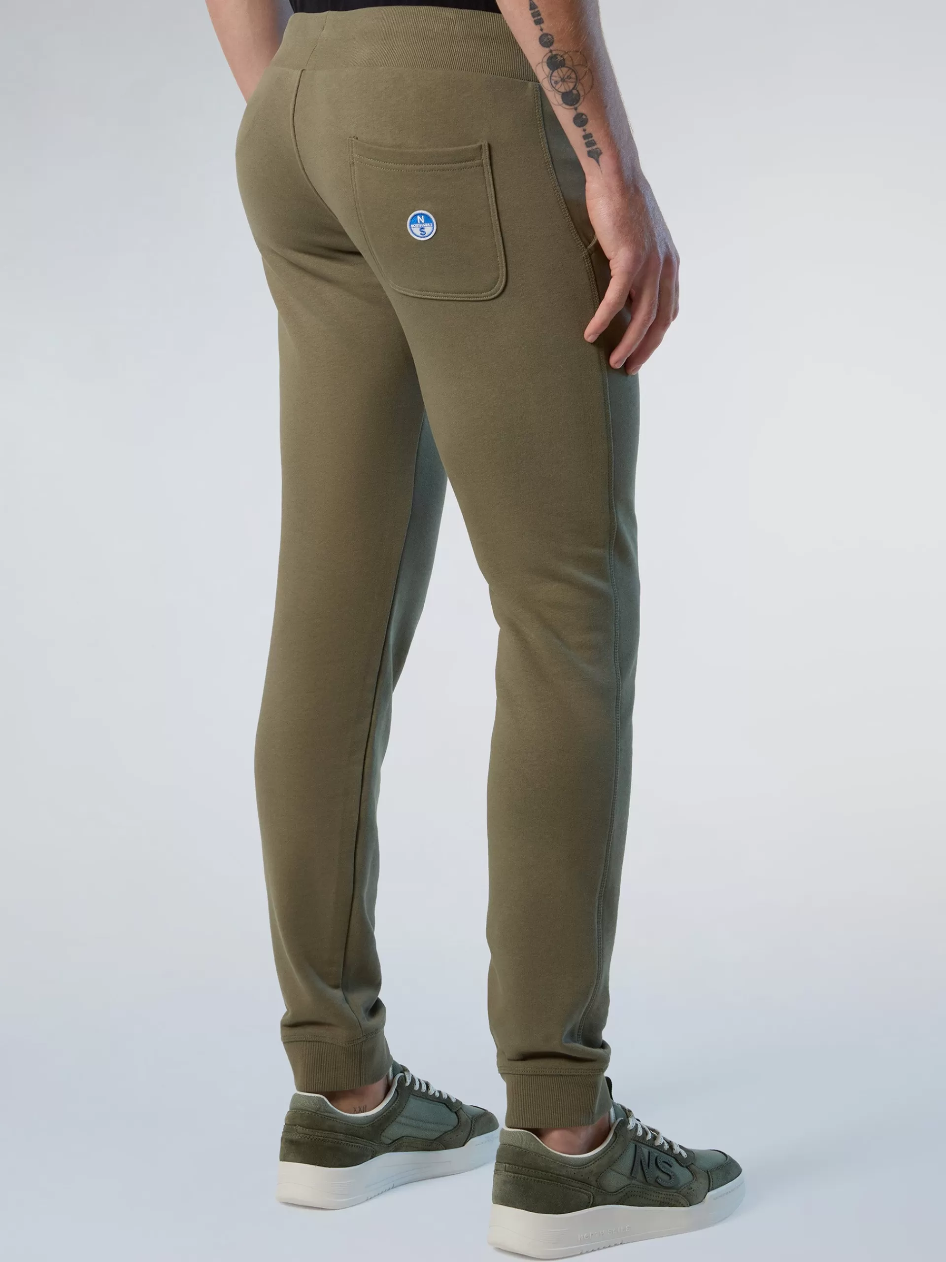 North Sails 'Sweatpants With Logo Patch^ Trousers