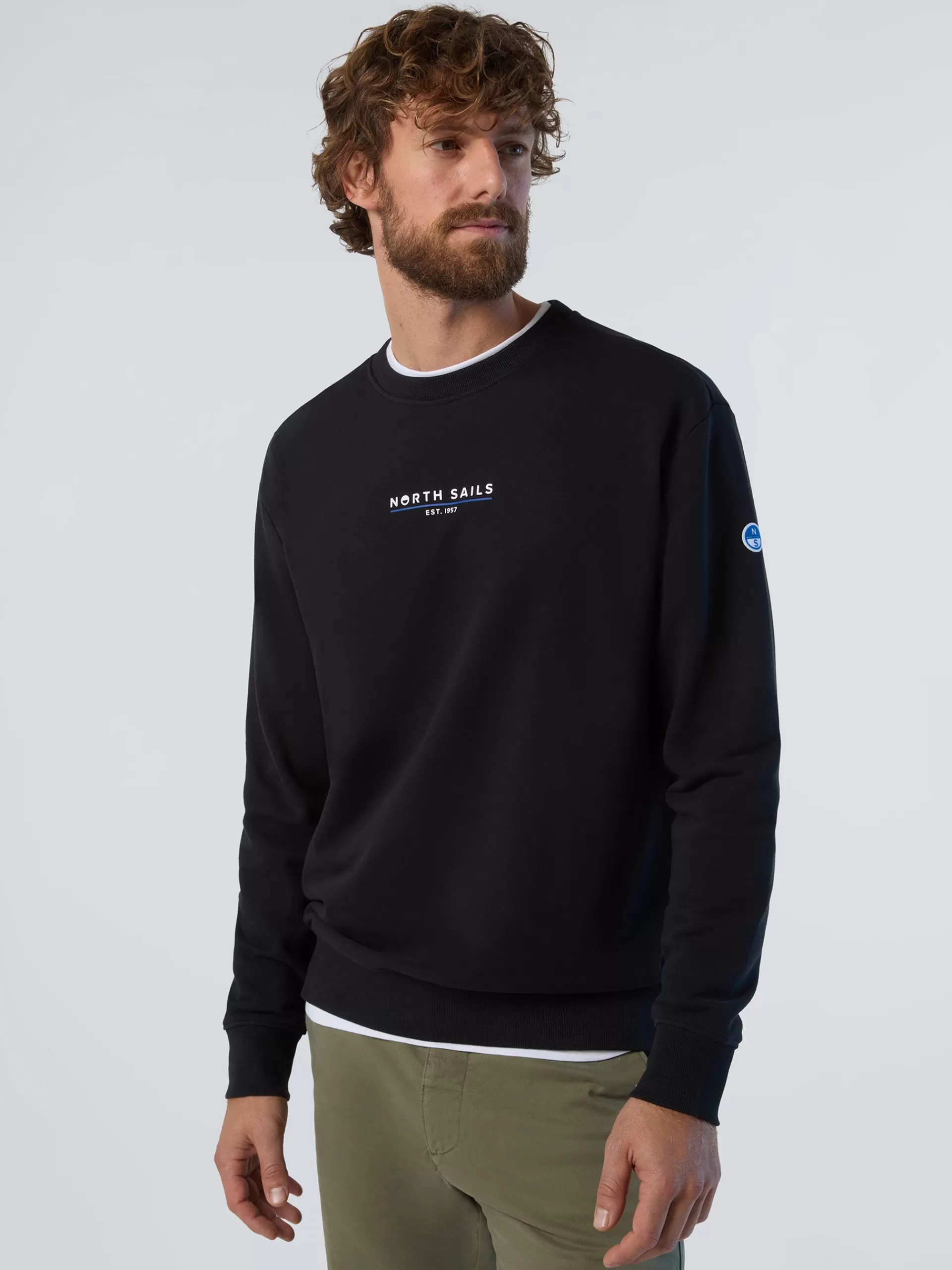 North Sails 'Sweatshirt With Heritage Print^ Sweatshirts & Hoodies