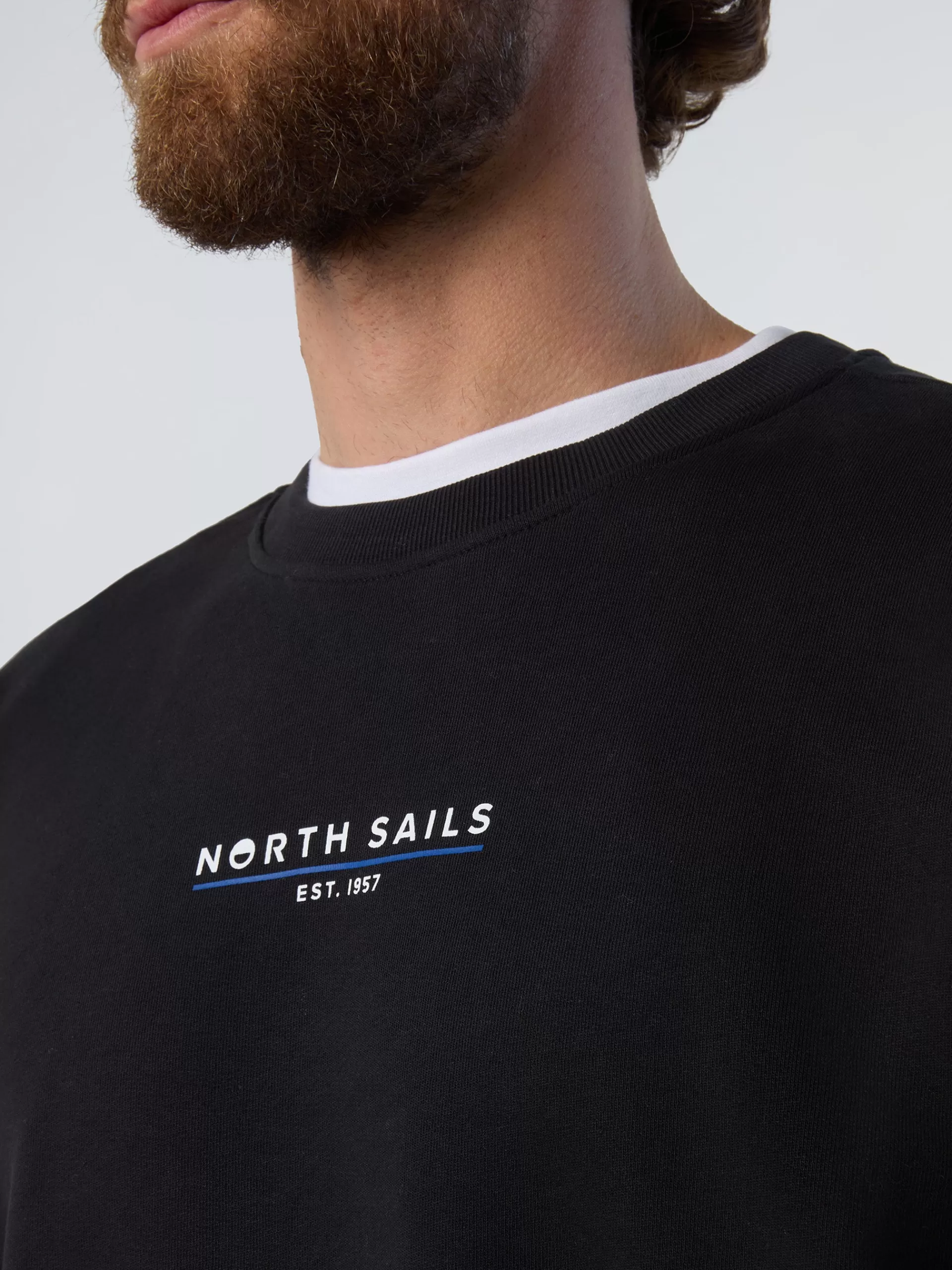 North Sails 'Sweatshirt With Heritage Print^ Sweatshirts & Hoodies