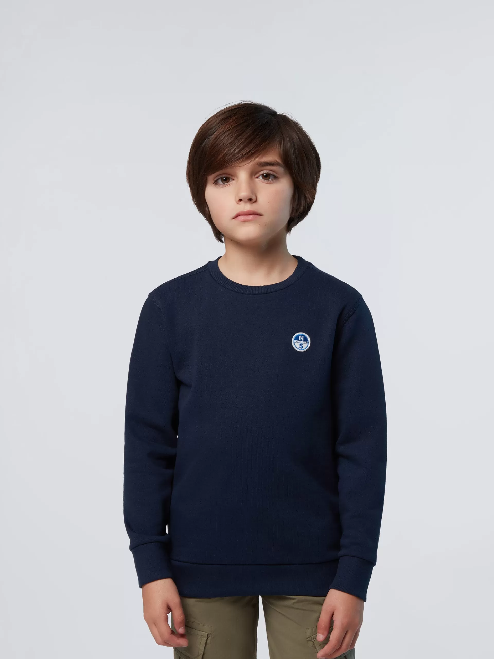 North Sails 'Sweatshirt With Logo Patch^Kids Sweatshirts & Hoodies