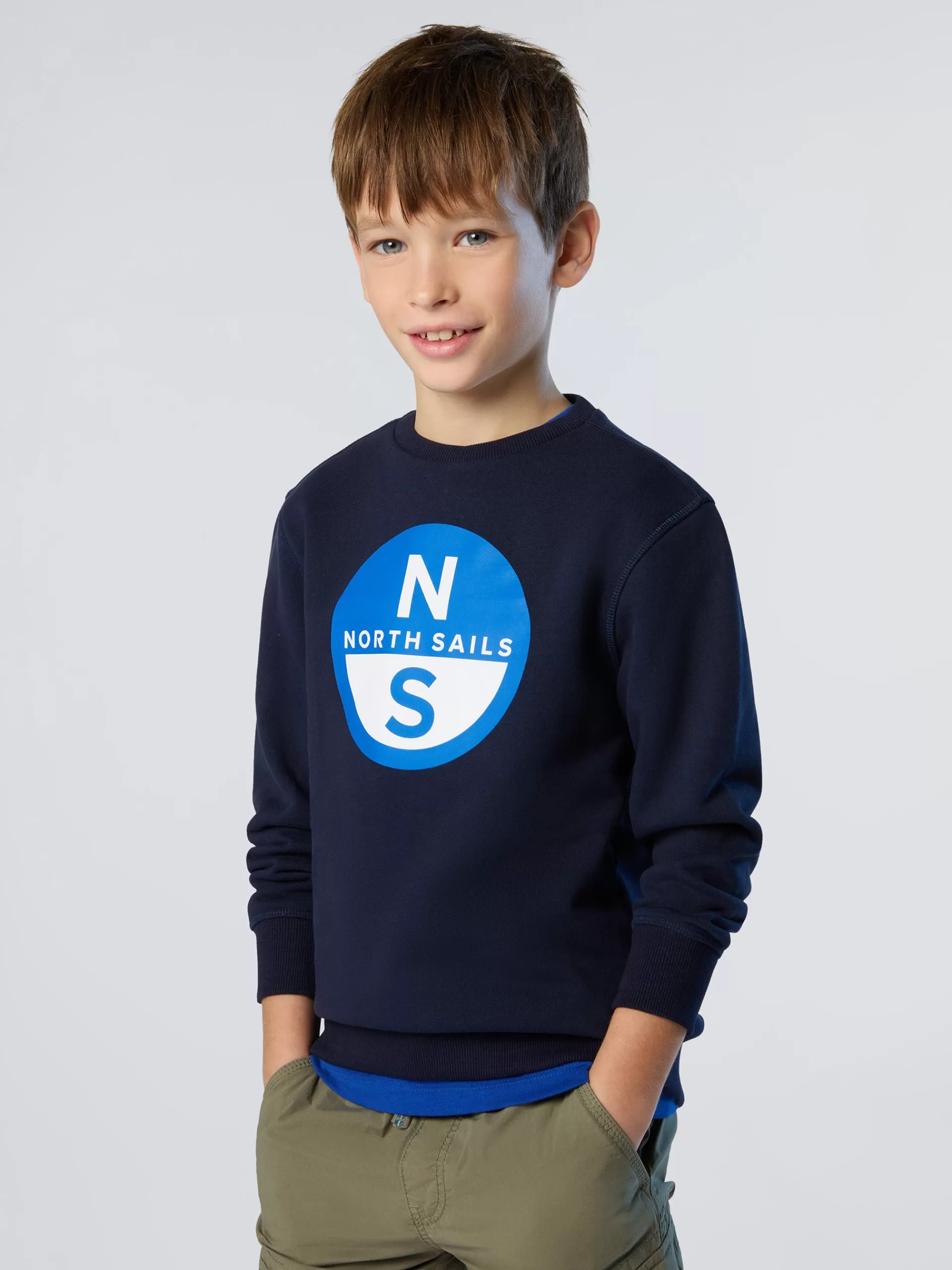 North Sails 'Sweatshirt With Maxi Logo^Kids Sweatshirts & Hoodies