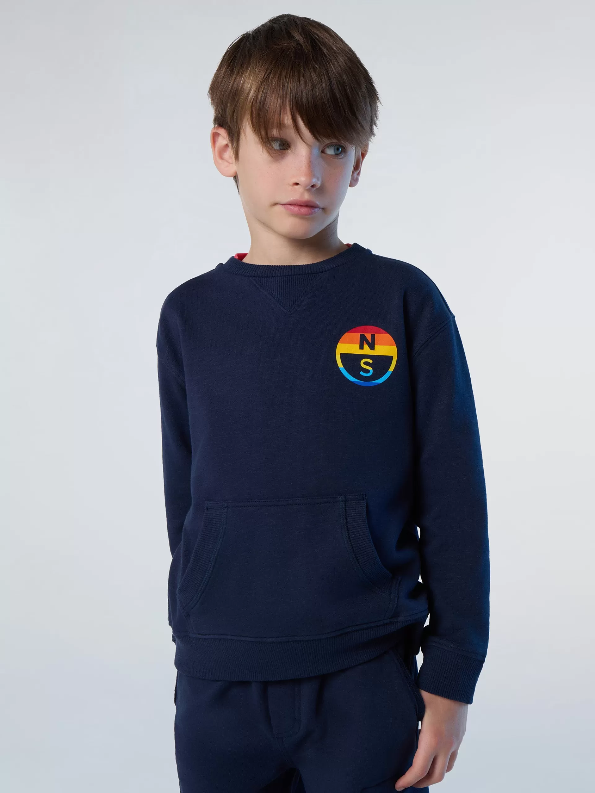 North Sails 'Sweatshirt With Rainbow Prints^Kids Sweatshirts & Hoodies