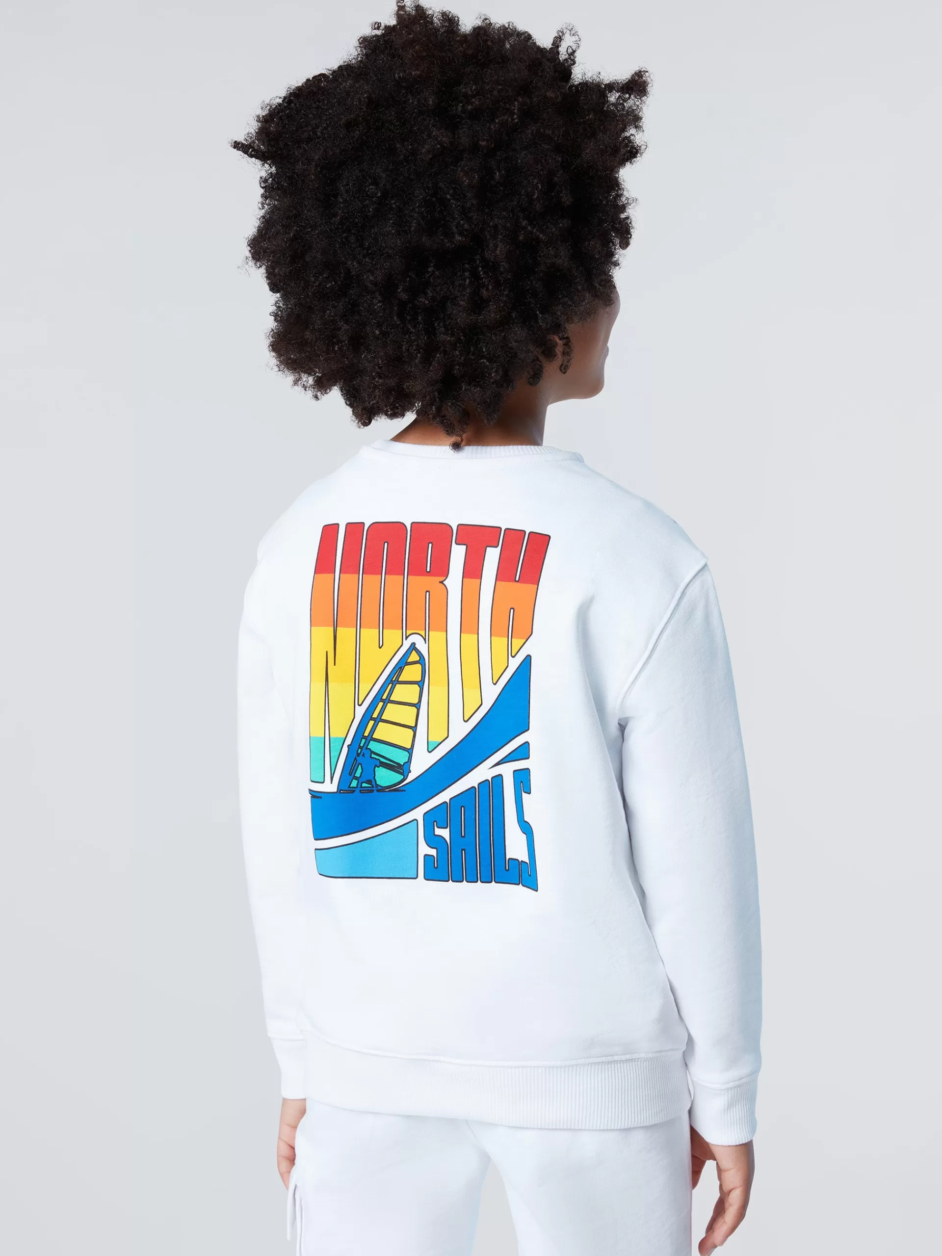 North Sails 'Sweatshirt With Rainbow Prints^Kids Sweatshirts & Hoodies