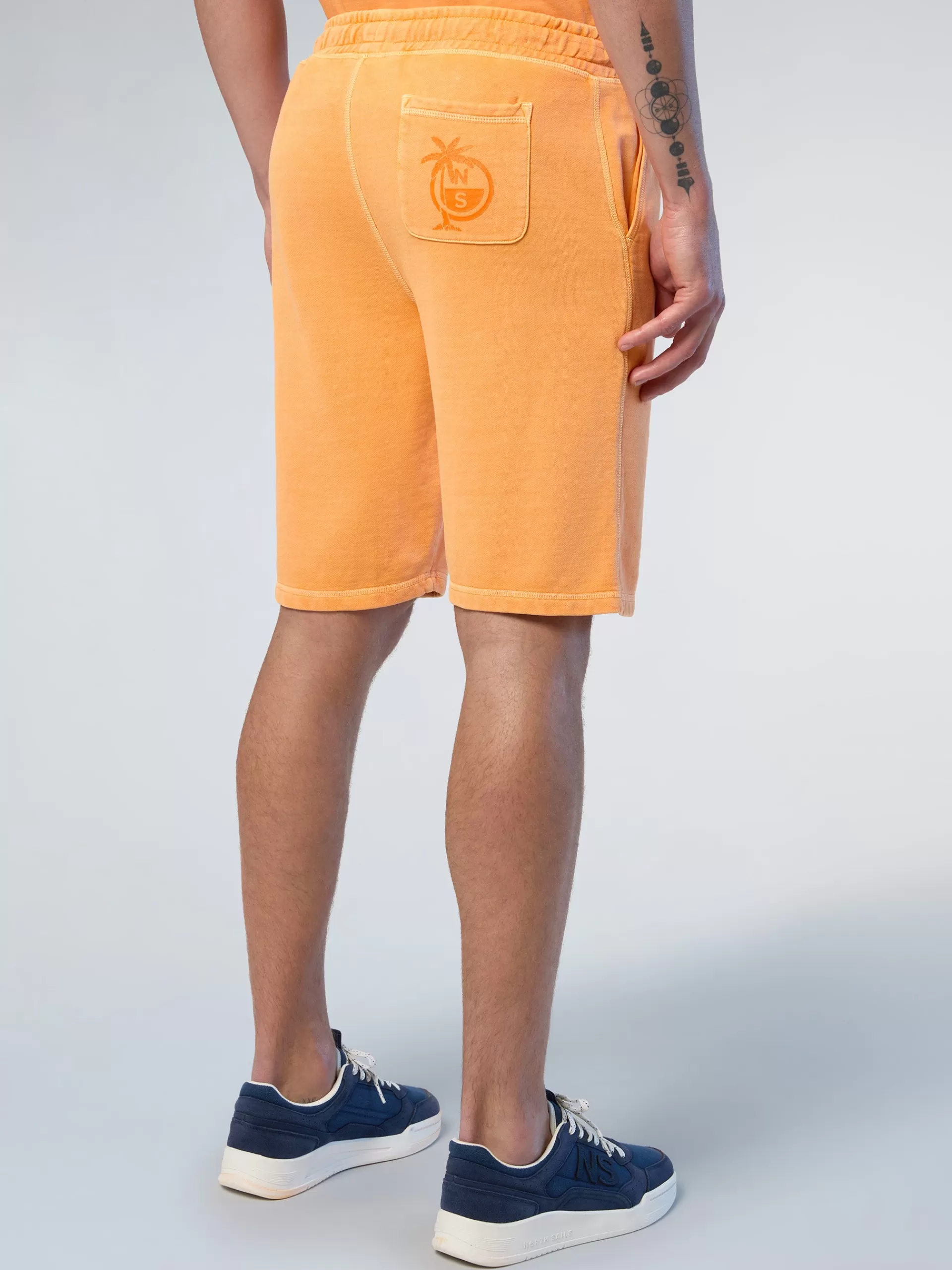 North Sails 'Sweatshorts With Palm Tree Print^ Shorts