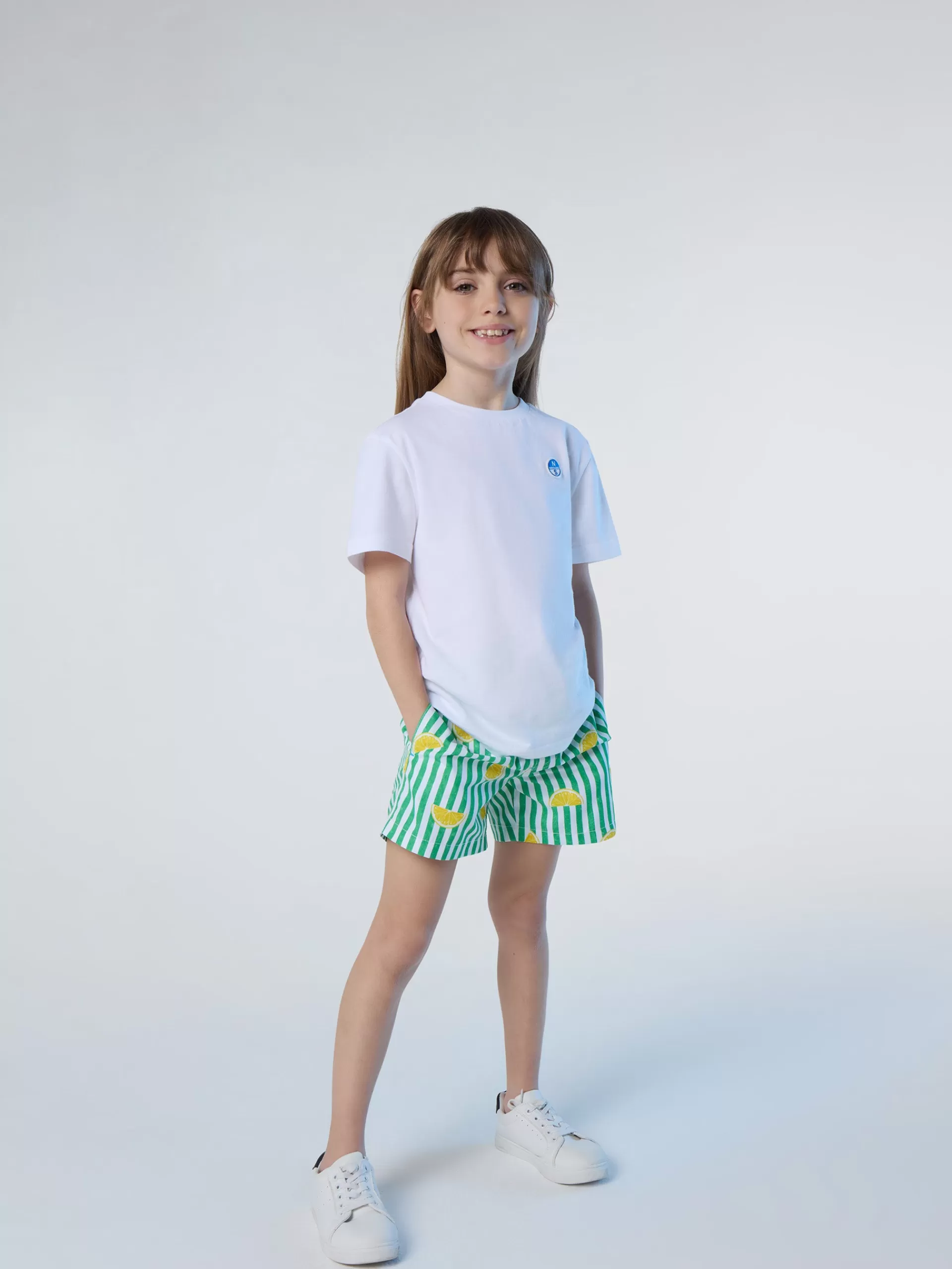 North Sails 'Swim Shorts With Graphic Print^Kids Beachwear