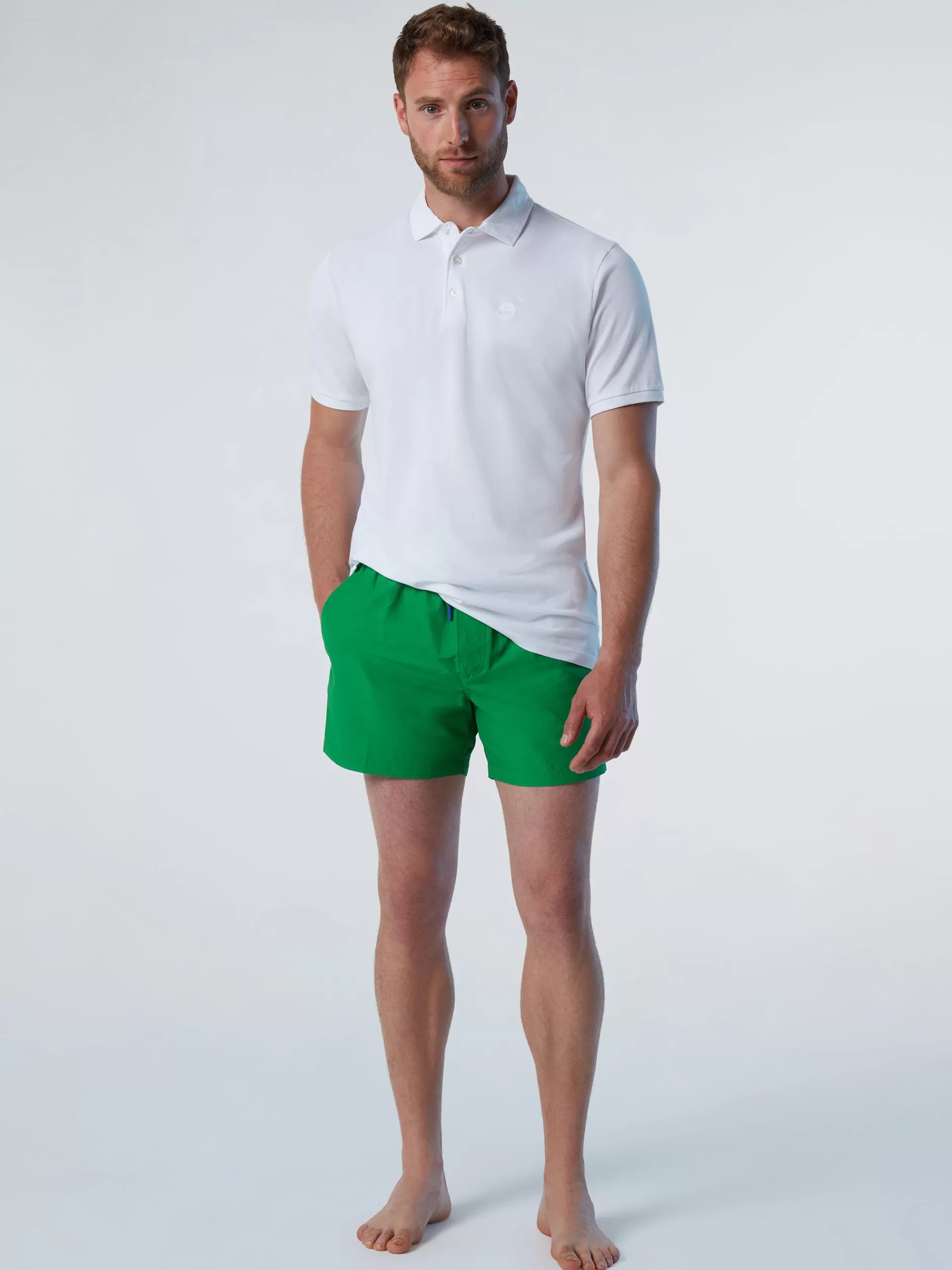 North Sails 'Swim Shorts With Logo Patch^ Beachwear