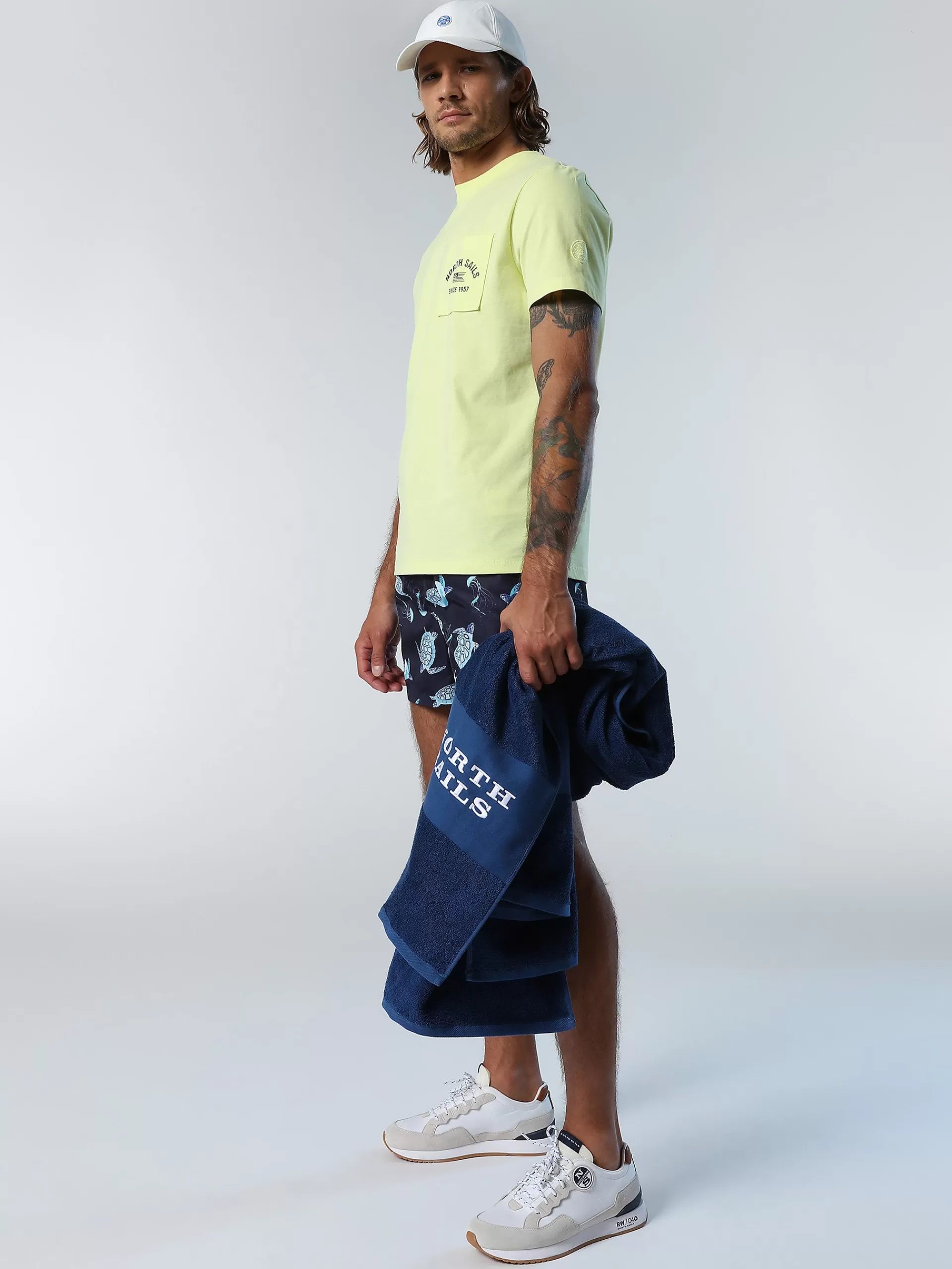 North Sails 'Swim Shorts With Ocean Print^ Outlet