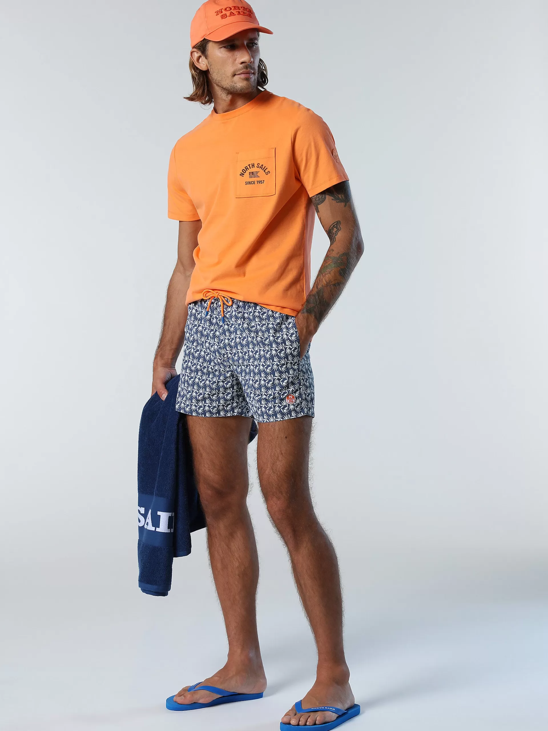 North Sails 'Swim Shorts With Tropical Print^ Outlet