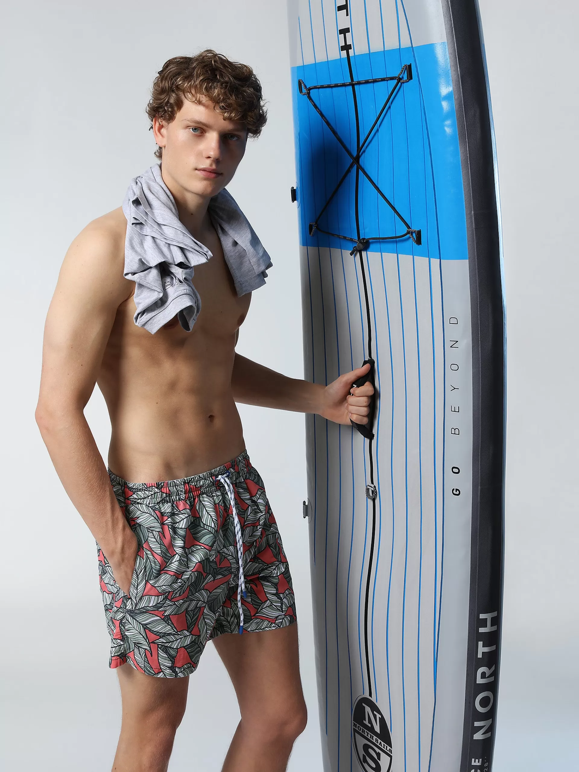 North Sails 'Swim Shorts With Tropical Print^ Outlet