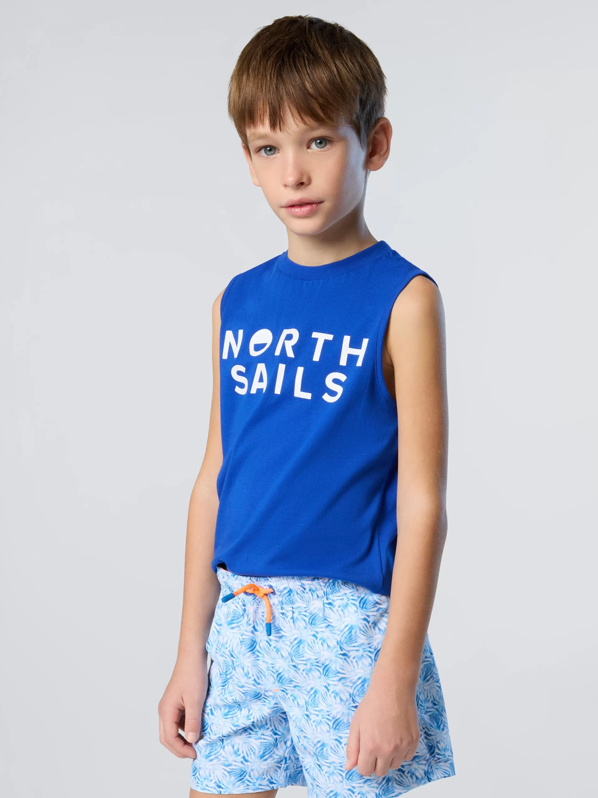 North Sails 'Tank Top With Logo Print^Kids T-shirts