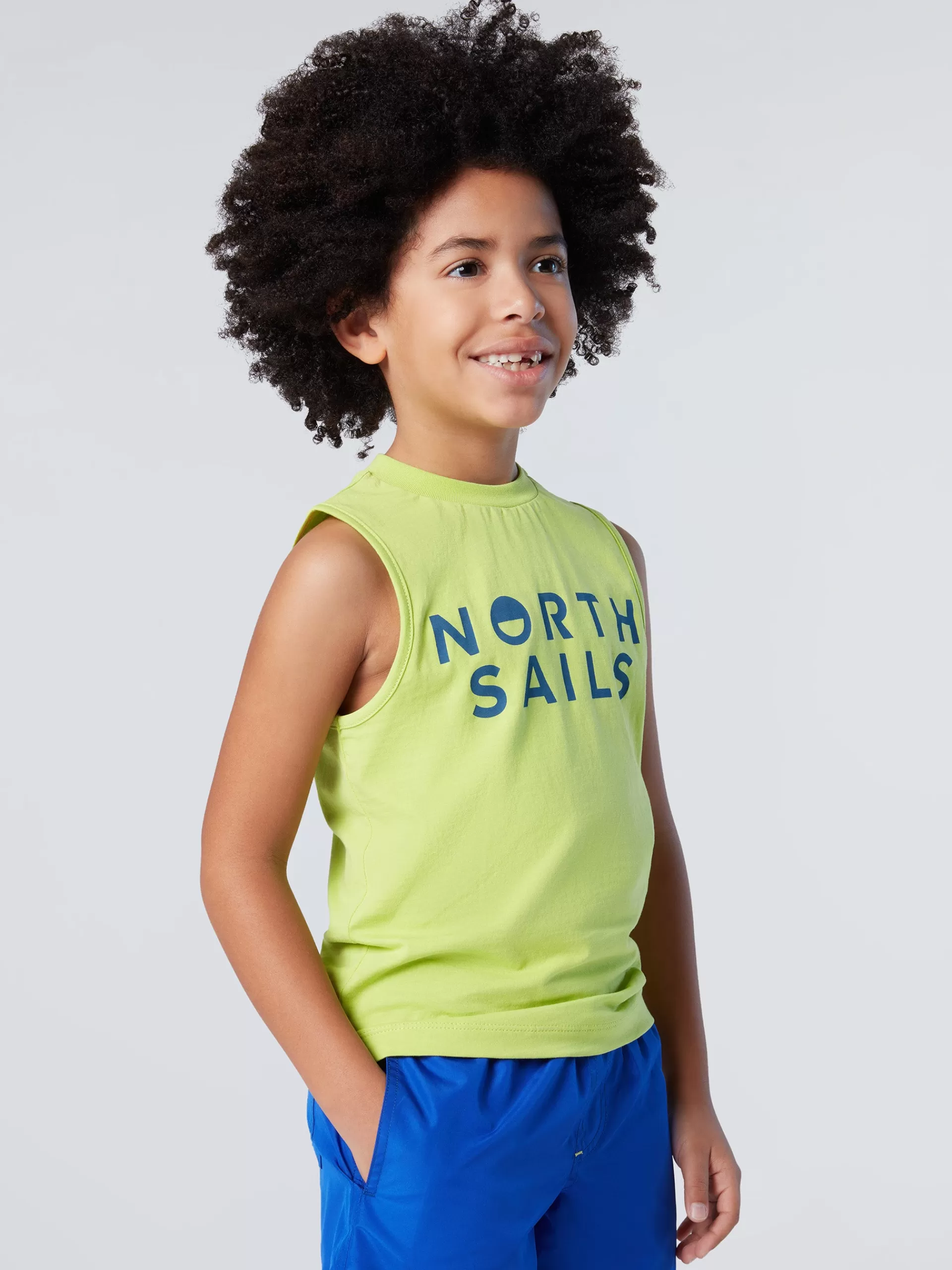 North Sails 'Tank Top With Logo Print^Kids T-shirts