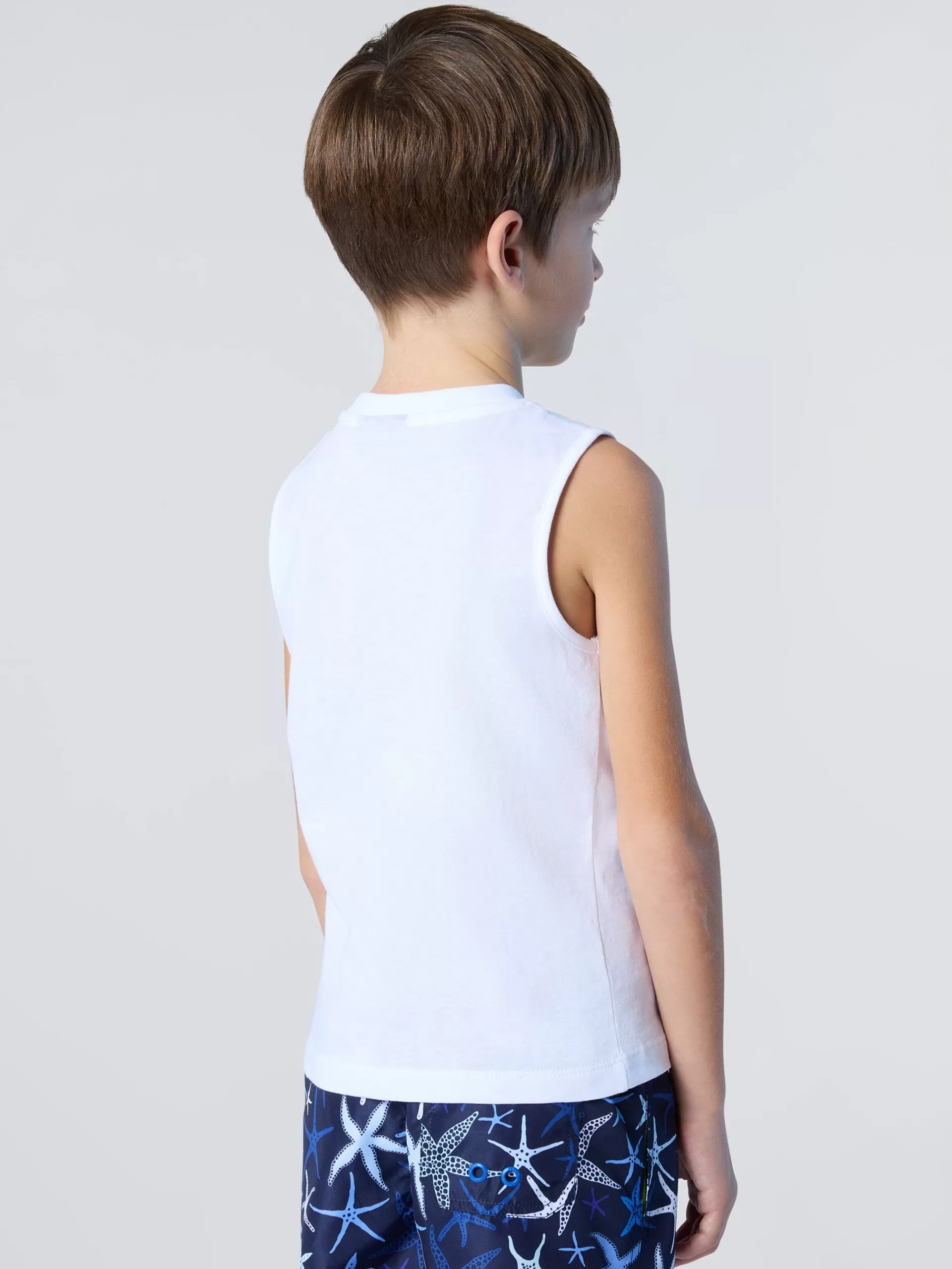 North Sails 'Tank Top With Logo Print^Kids T-shirts