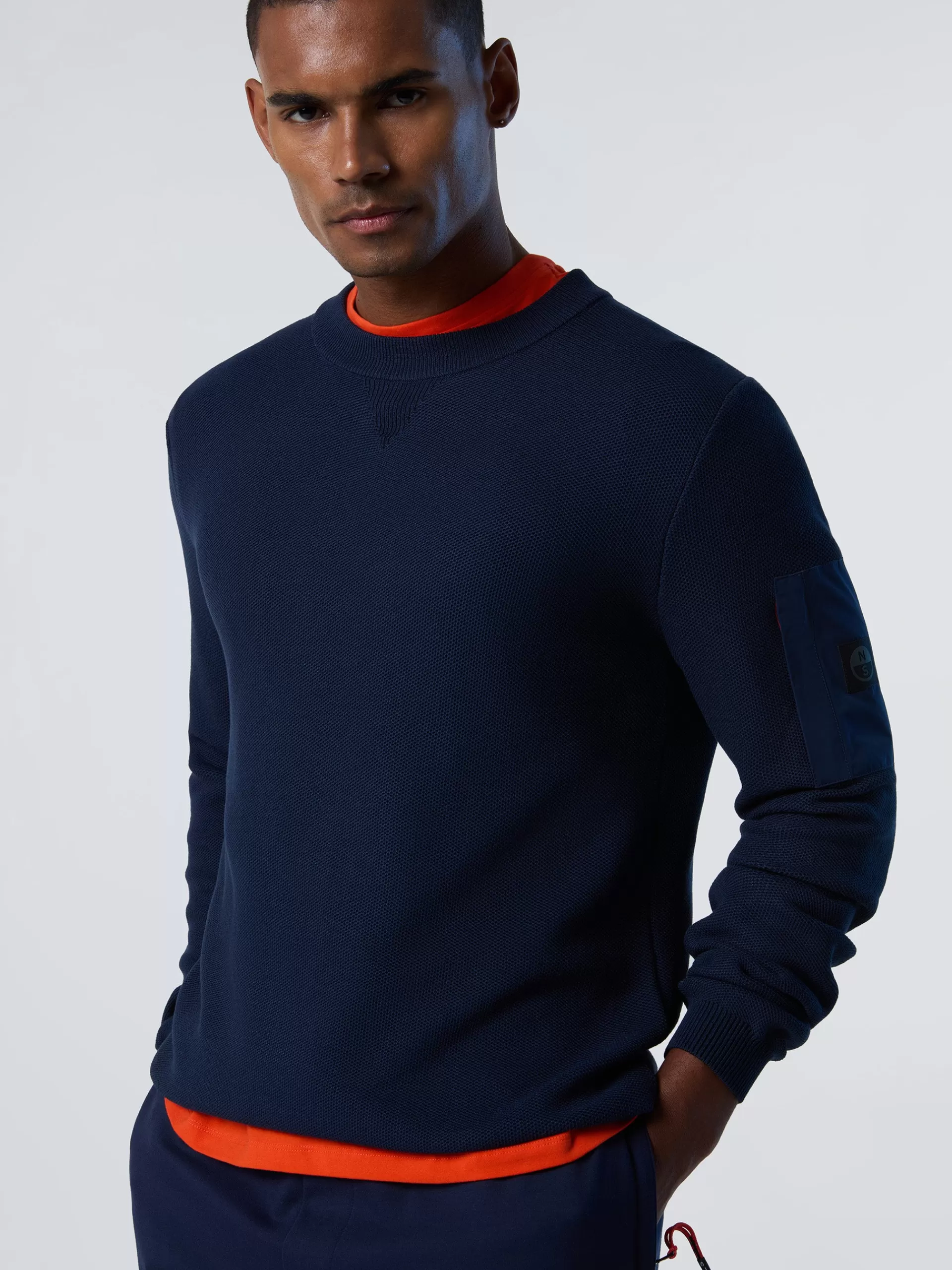 North Sails 'Tech Honeycomb Crew-neck^ Sweaters & Cardigans