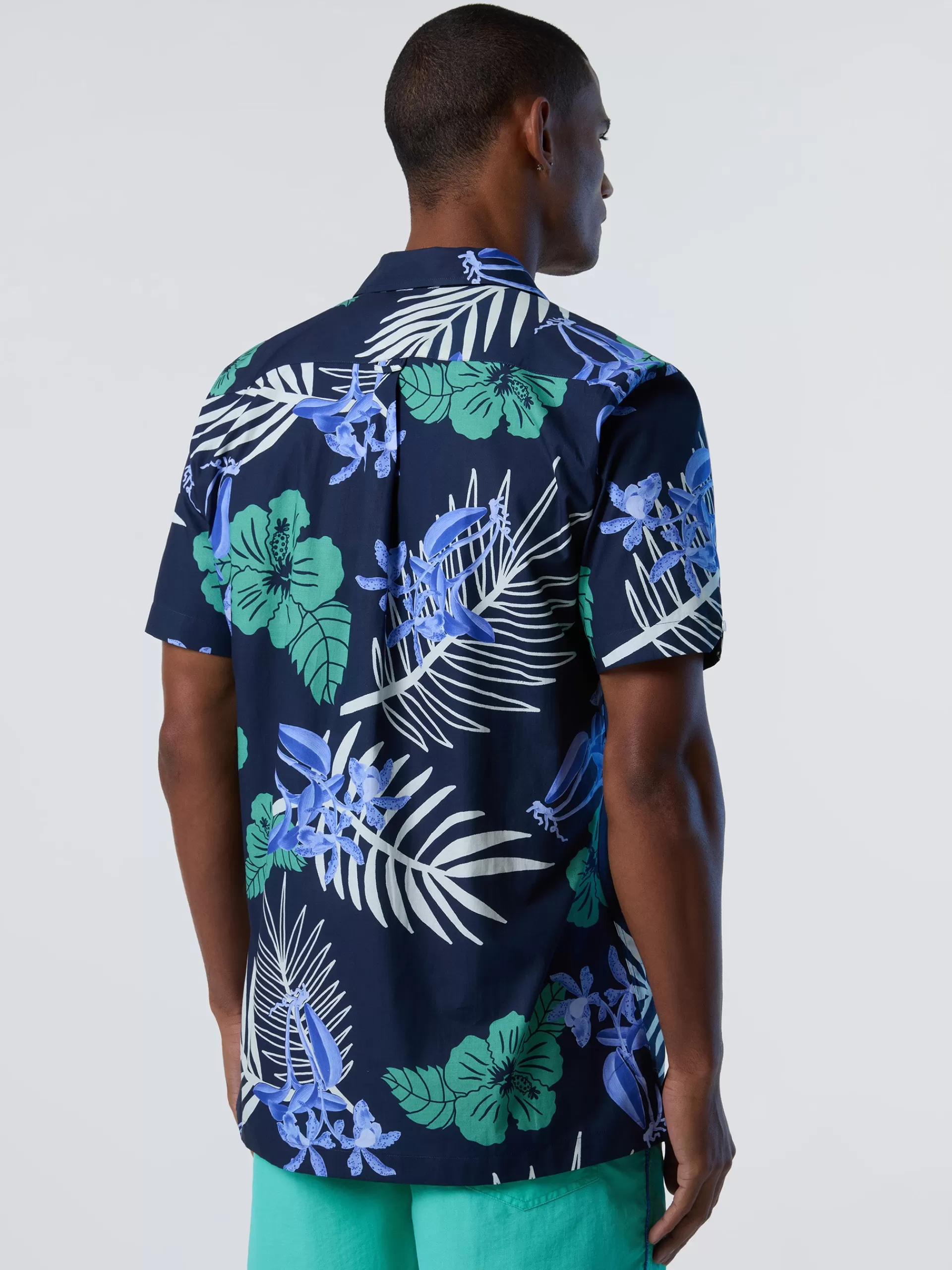 North Sails 'Tropical Print Shirt^ Shirts