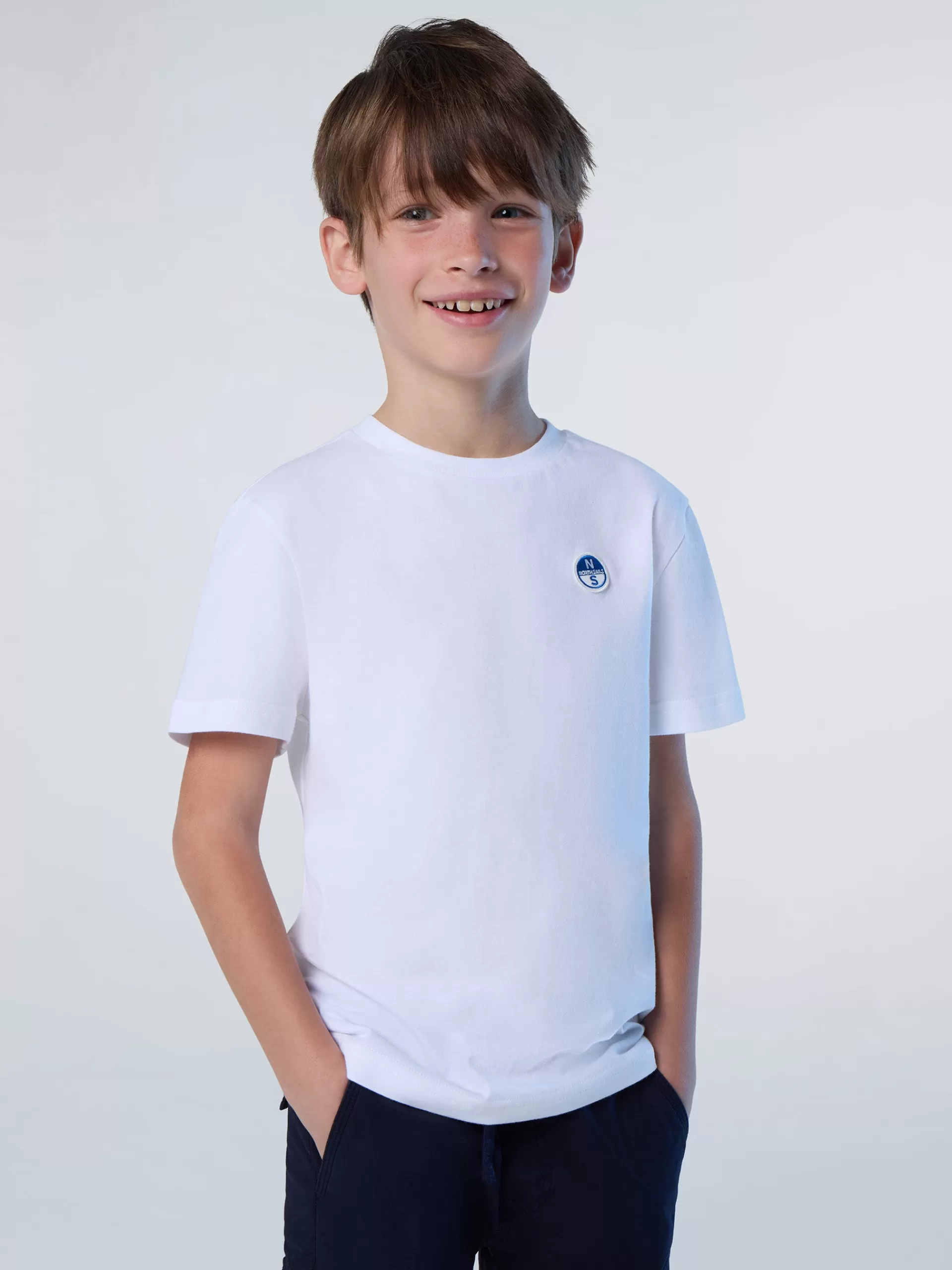 North Sails 'T-shirt With Logo Patch^Kids T-shirts