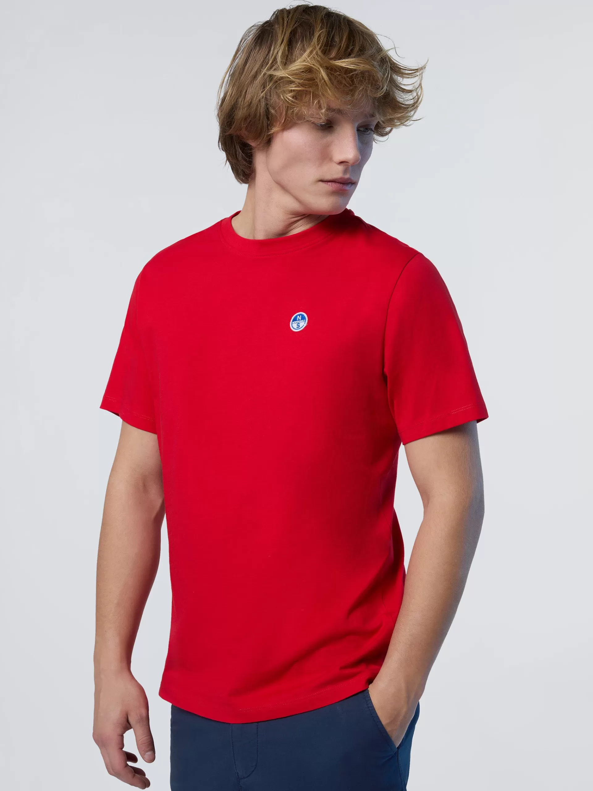 North Sails 'T-shirt With Logo Patch^ T-shirts