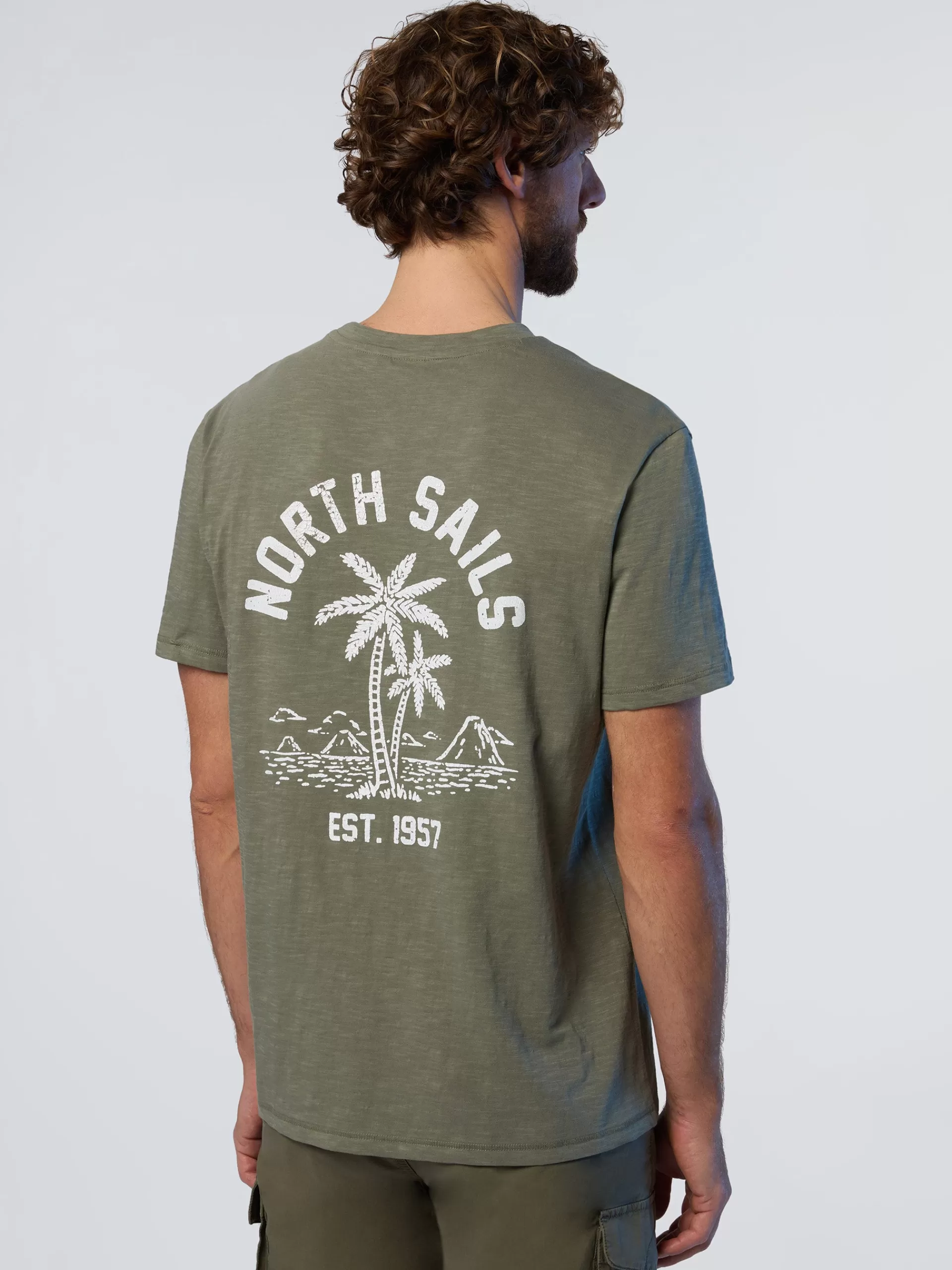 North Sails 'T-shirt With Palm Tree Print^ T-shirts