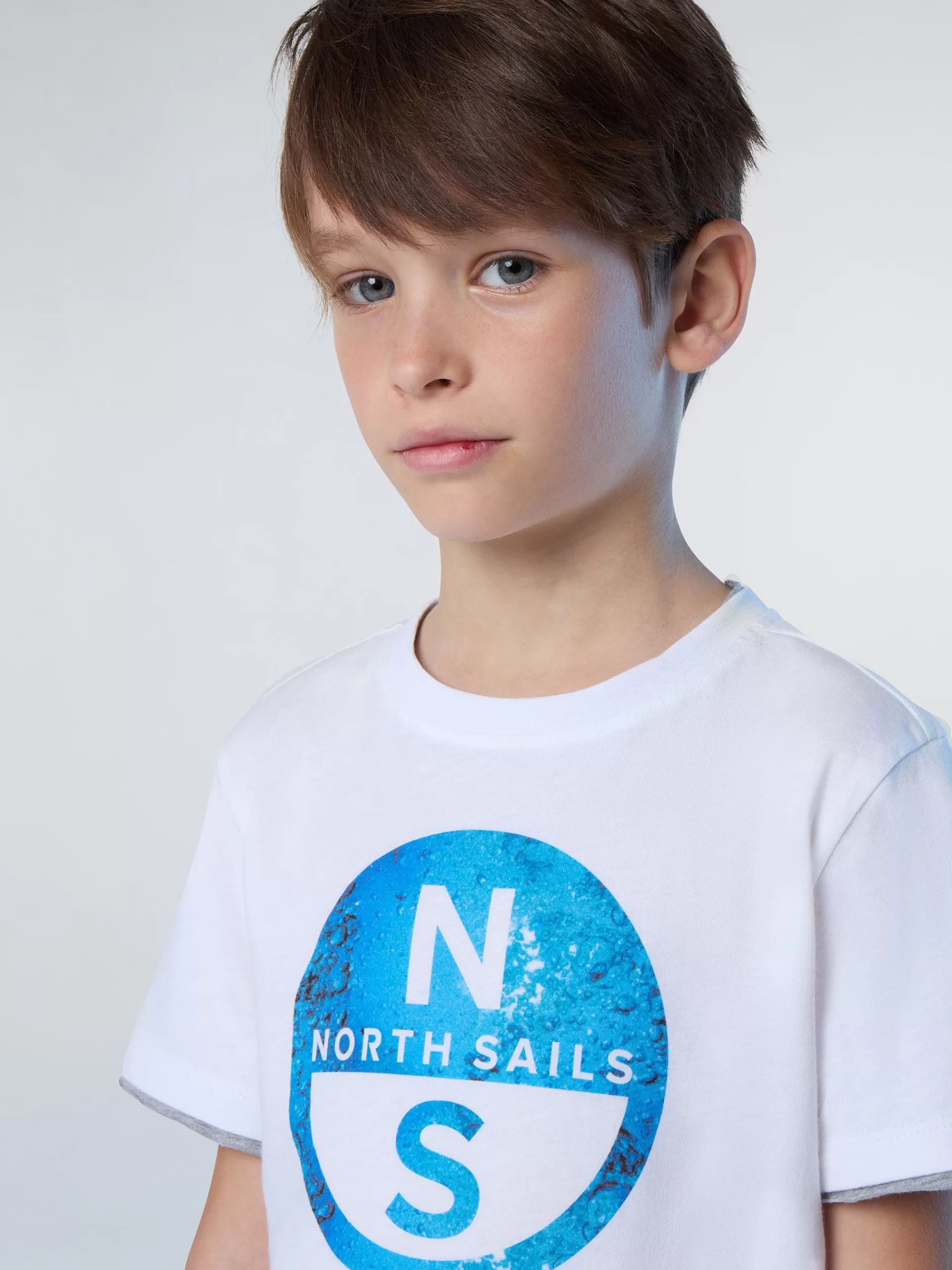 North Sails 'T-shirt With Photo Print Logo^Kids T-shirts