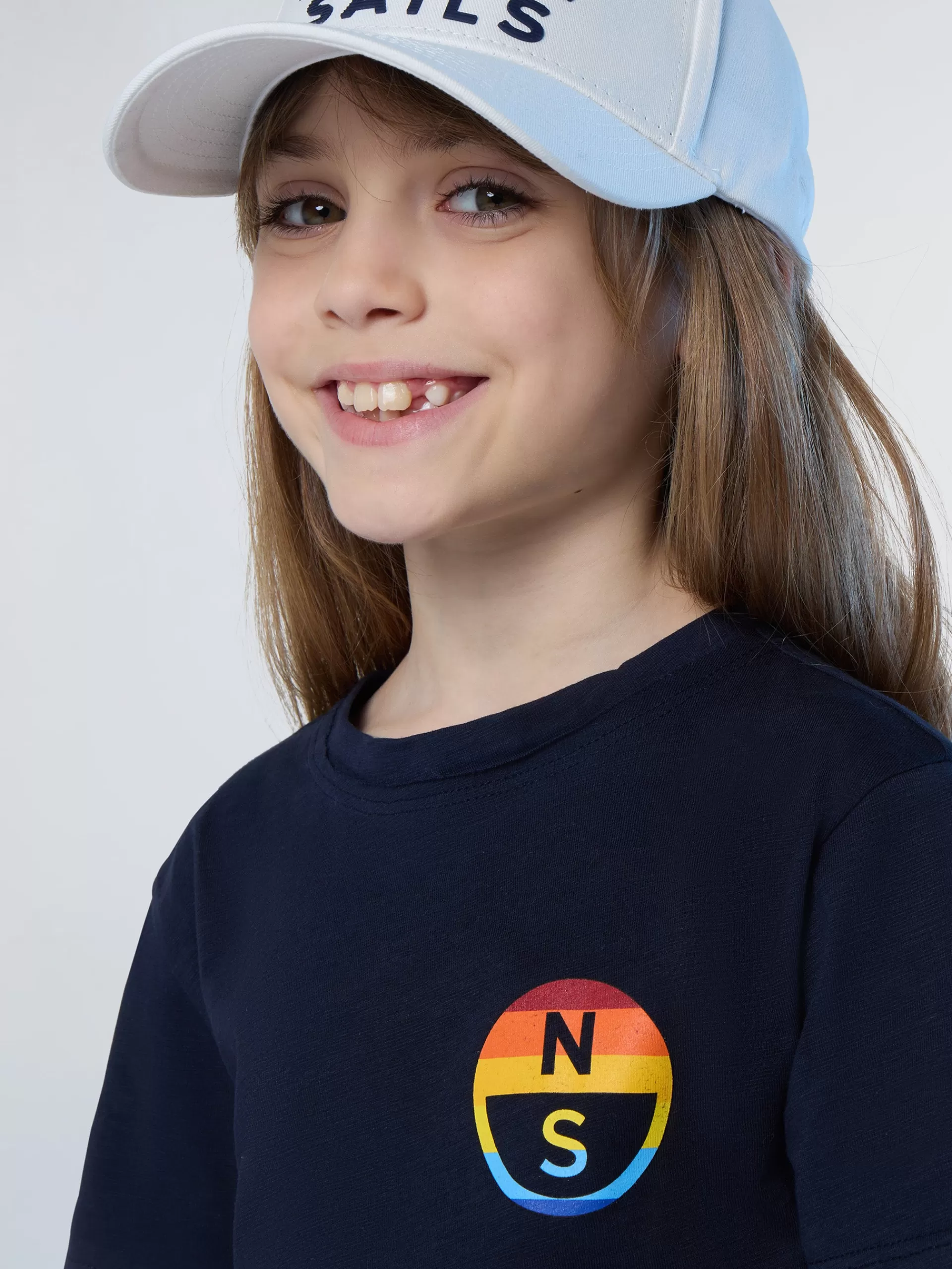 North Sails 'T-shirt With Rainbow Prints^Kids T-shirts