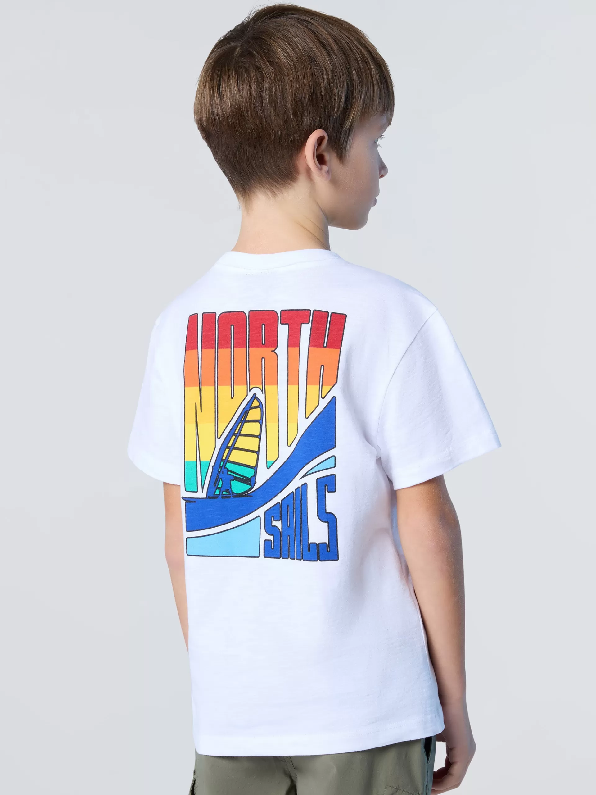 North Sails 'T-shirt With Rainbow Prints^Kids T-shirts