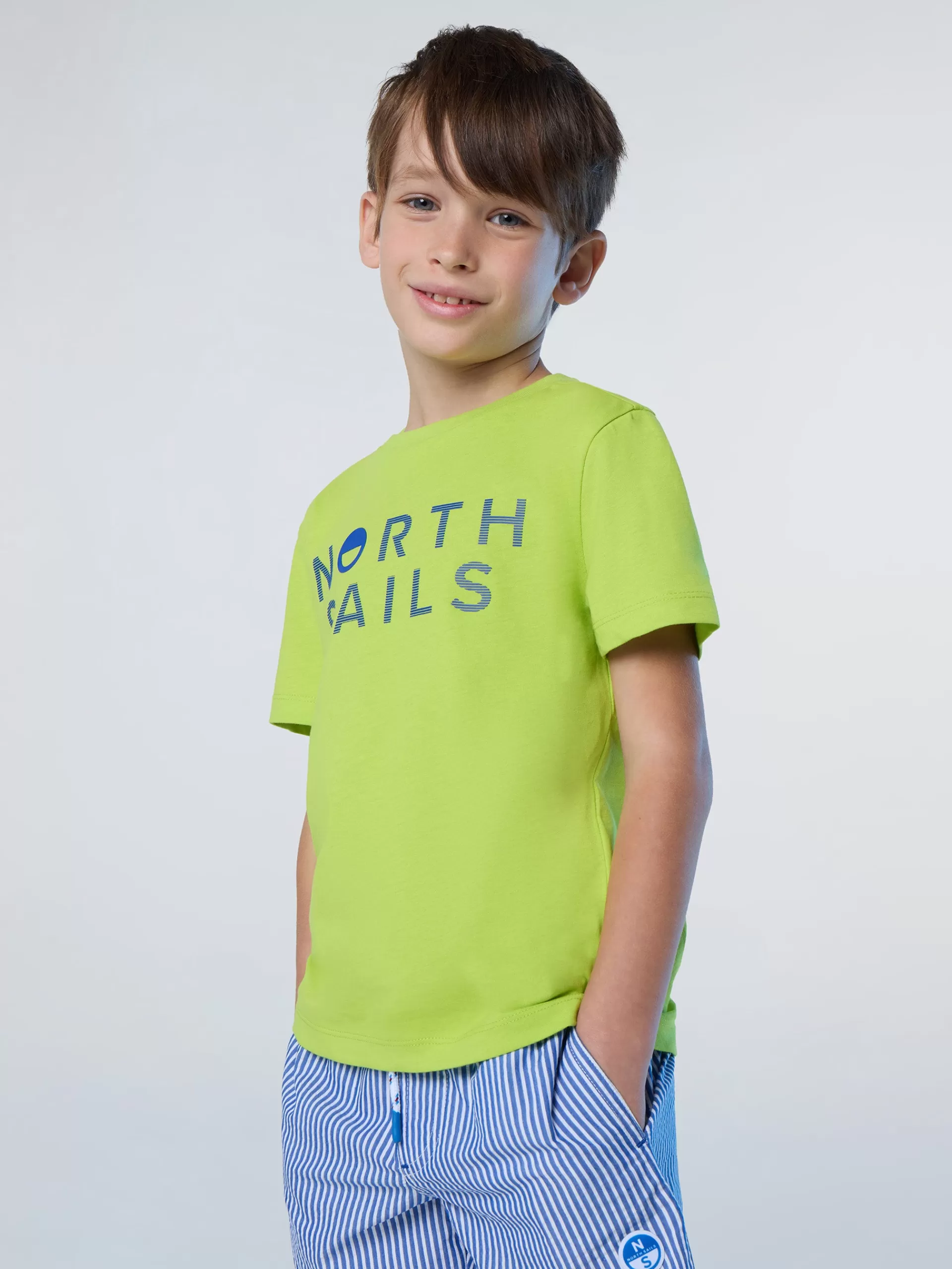 North Sails 'T-shirt With Striped Print^Kids T-shirts