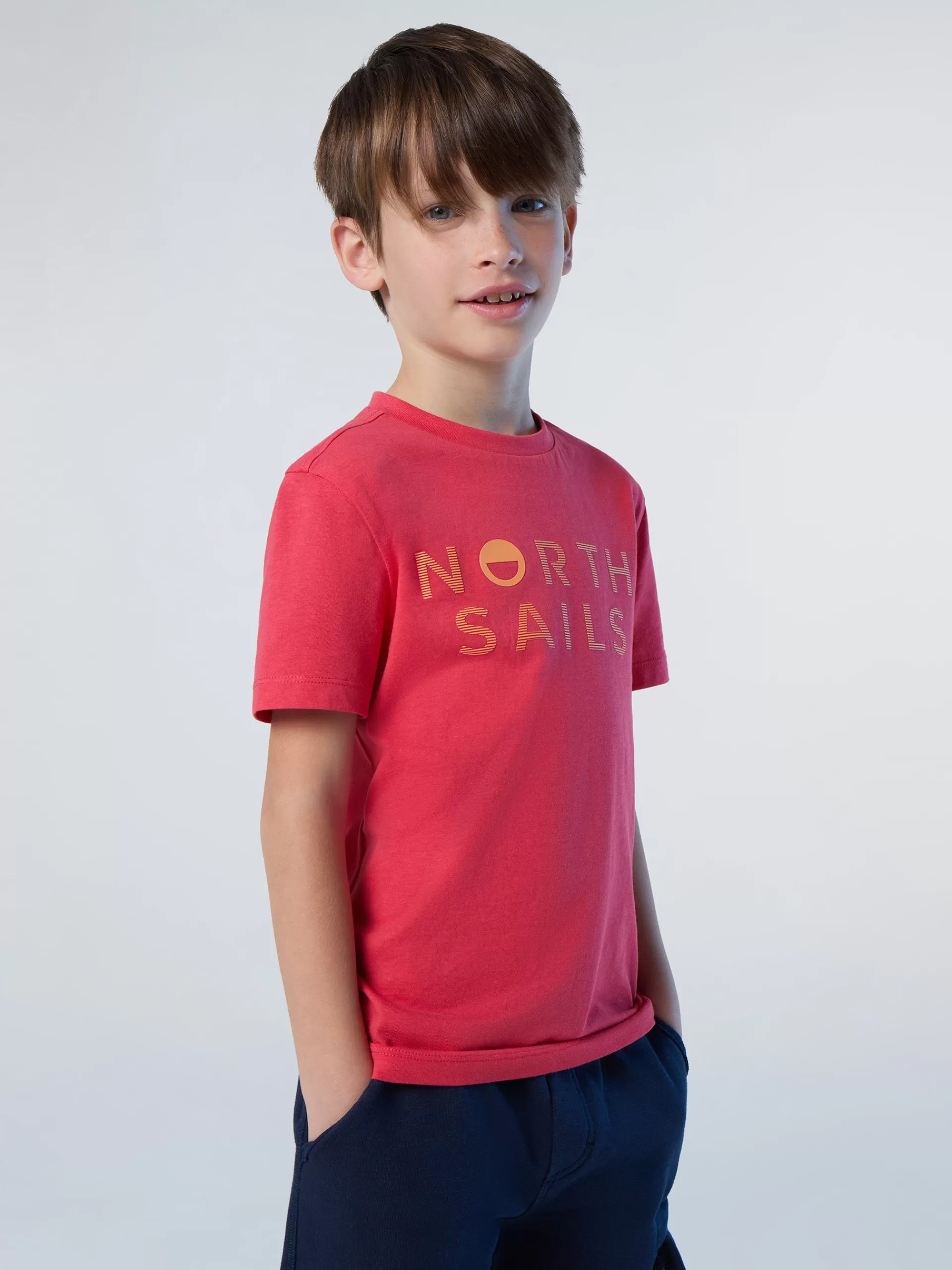 North Sails 'T-shirt With Striped Print^Kids T-shirts