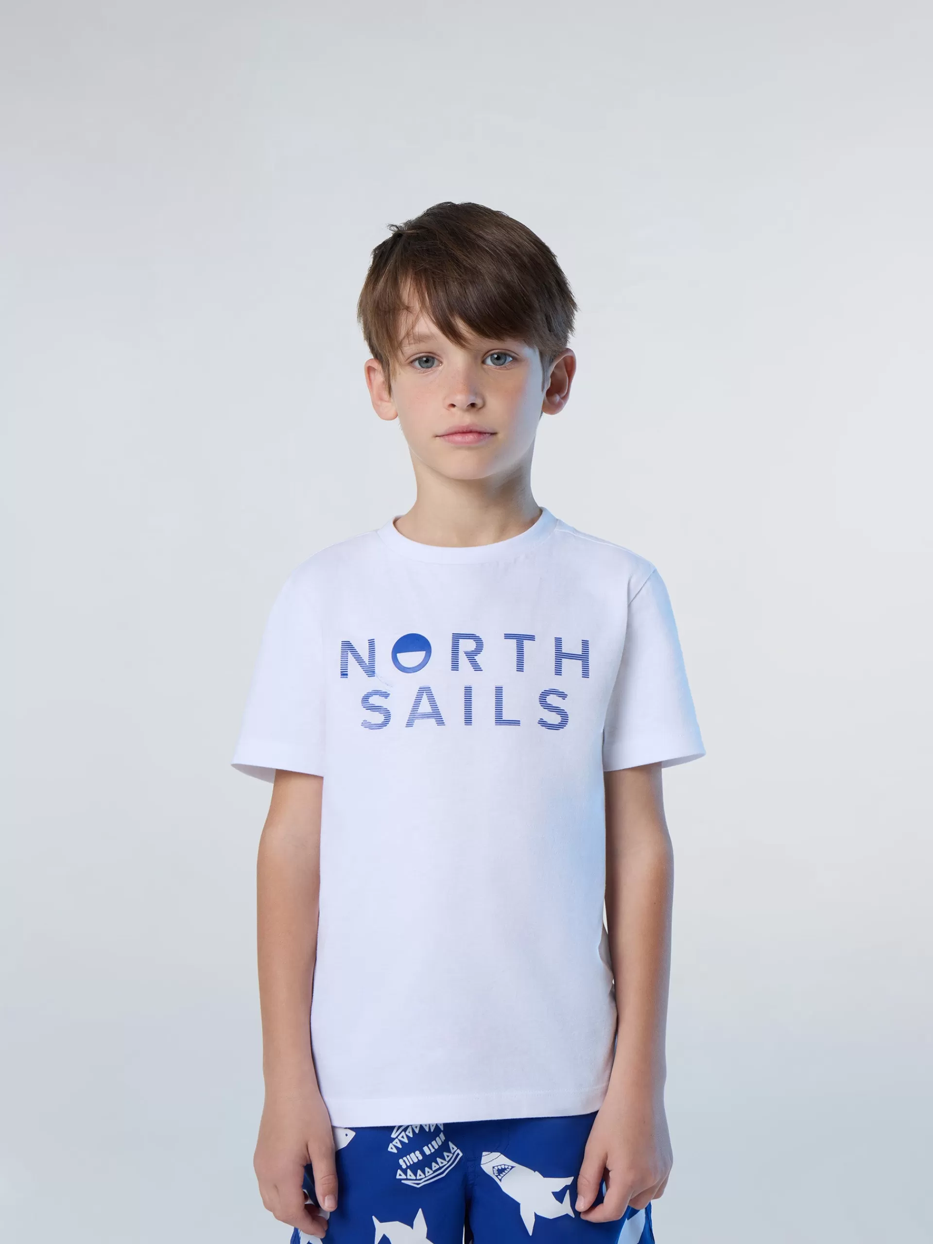 North Sails 'T-shirt With Striped Print^Kids T-shirts