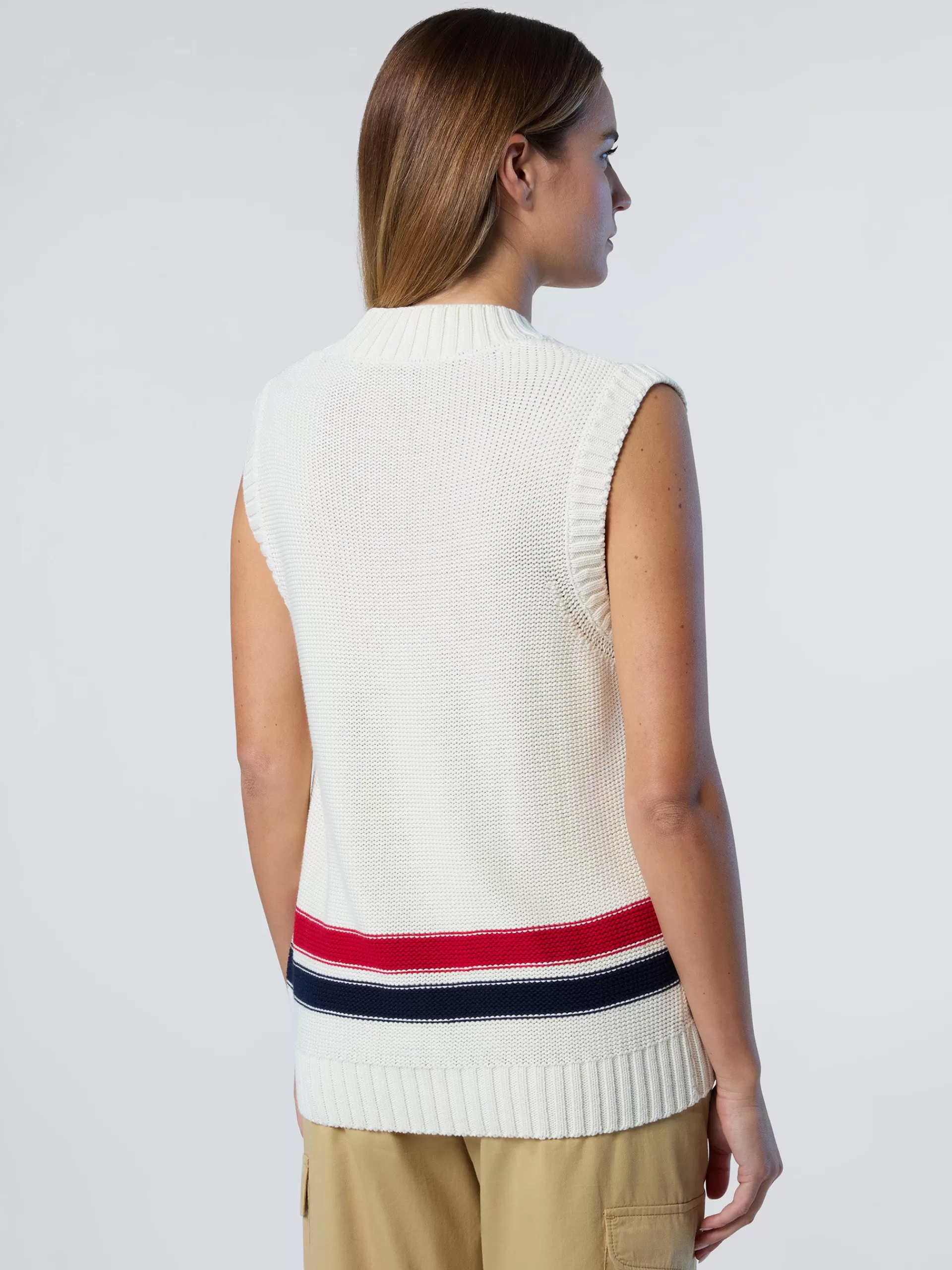 North Sails 'V-neck Varsity Vest^Women Sweaters & Cardigans